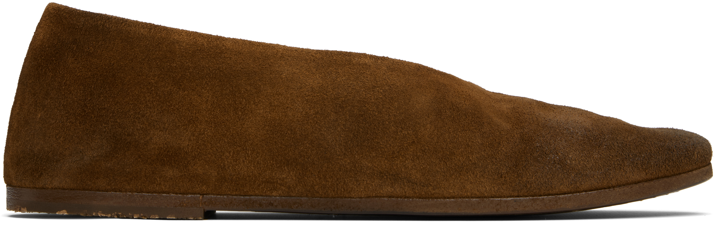 Marsèll Brown Coltellaccio Ballerina Flats