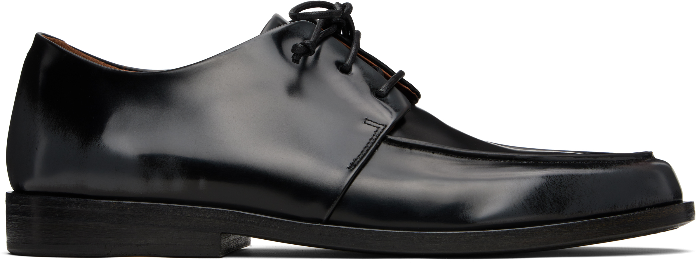Marsèll Black Mocasso Derbys