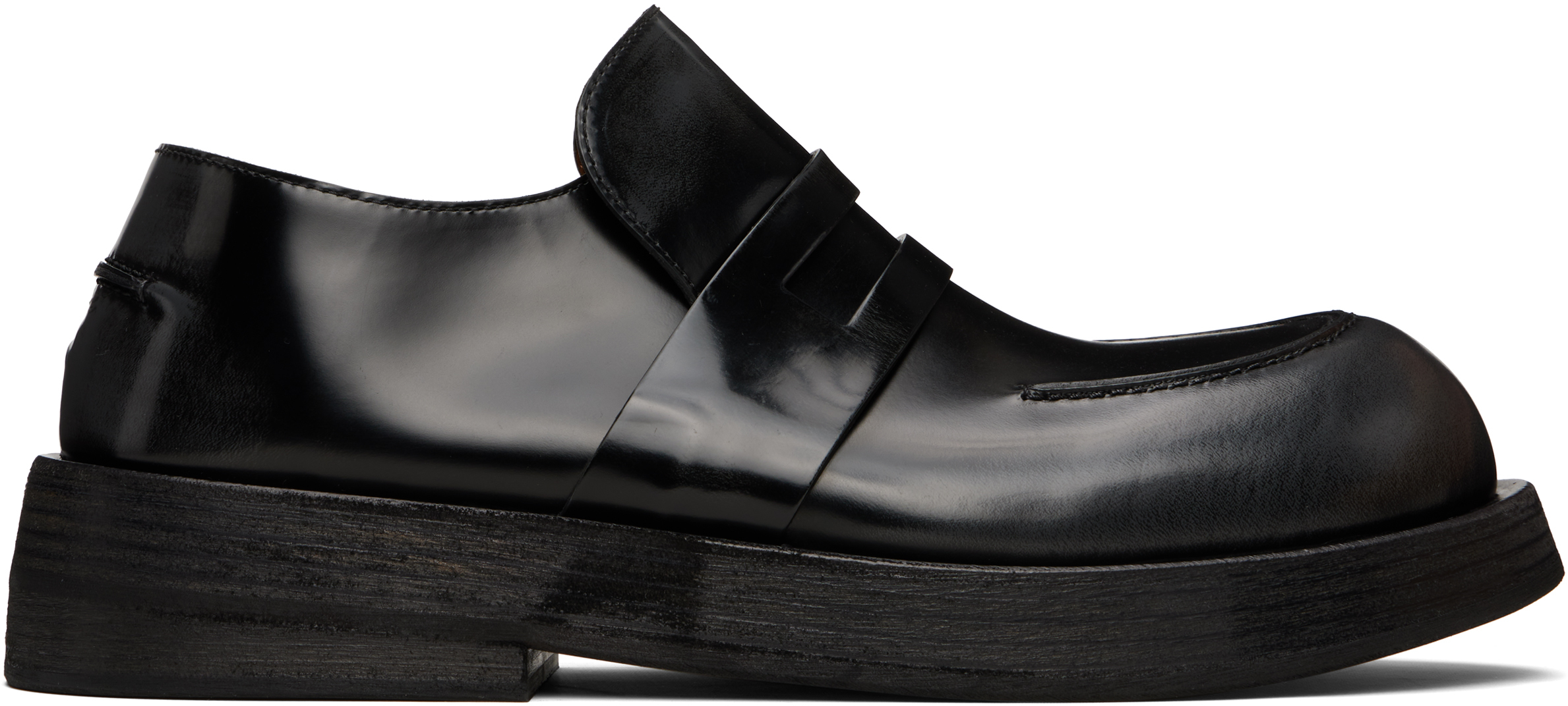 Marsèll Black Musona Loafers