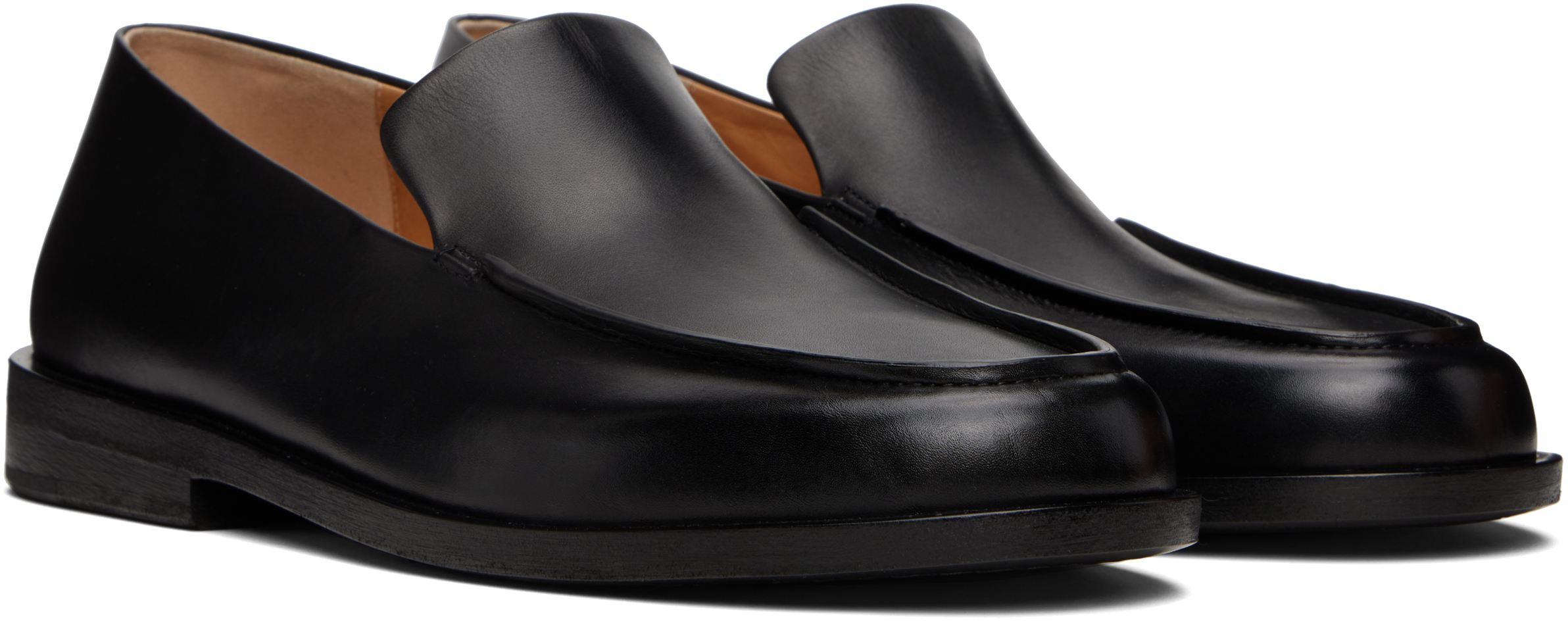 Marsèll Black Mocasso Loafers