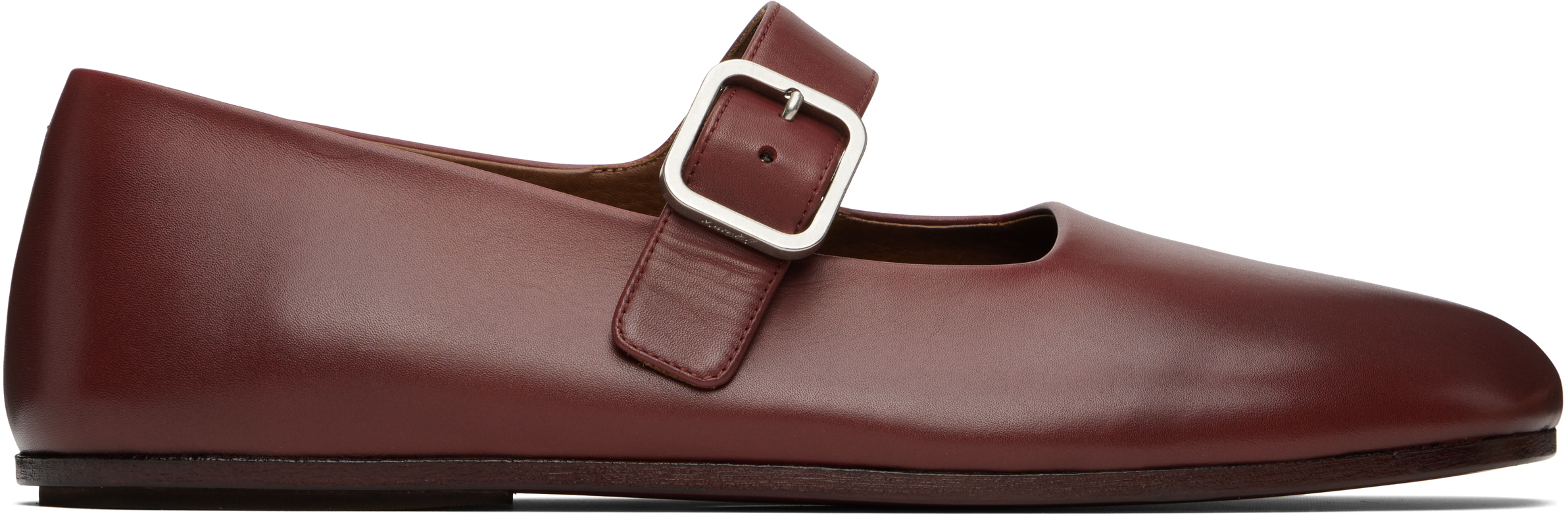 Marsèll Burgundy Appiedi Loafers