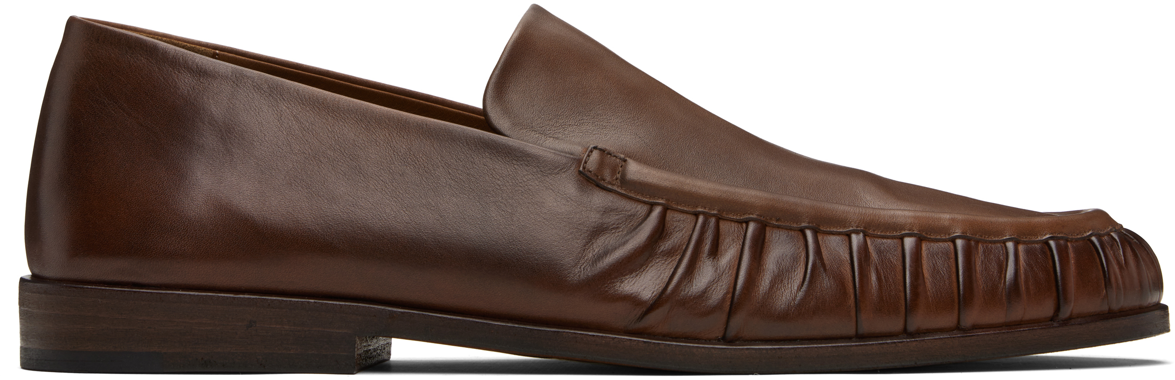 Marsèll Brown Mocassino Loafers In Brown