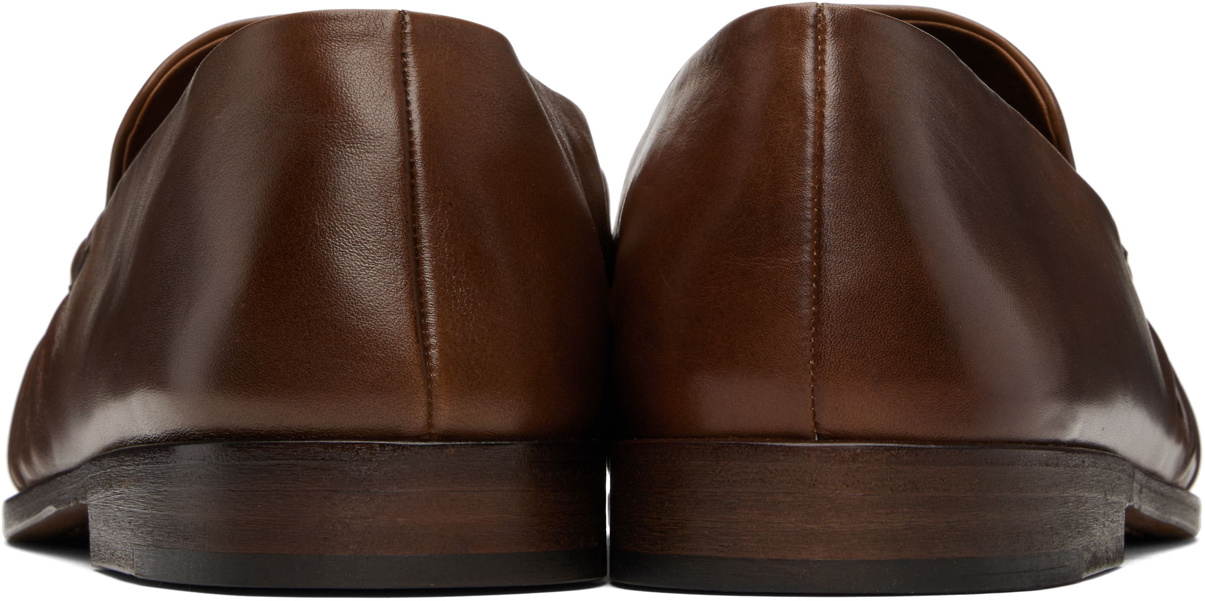 Marsèll Brown Mocassino Loafers In Brown