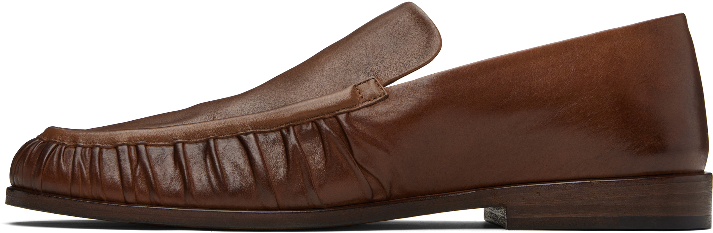 Marsèll Brown Mocassino Loafers In Brown
