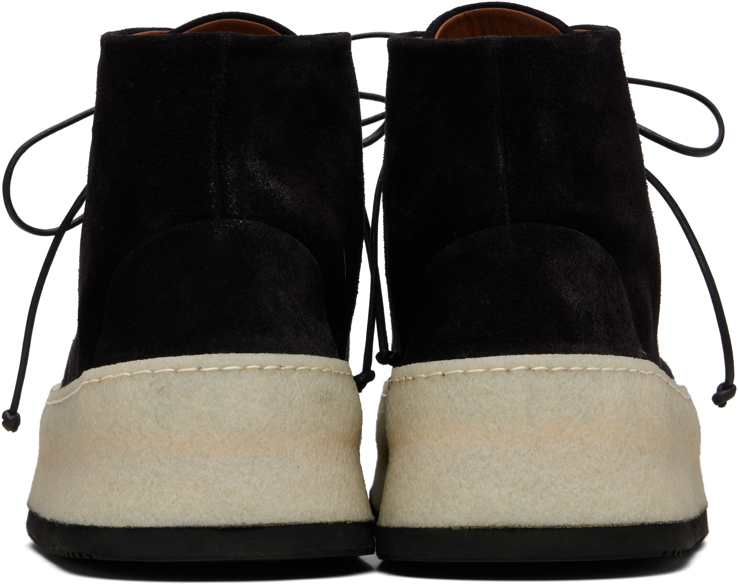 Marsèll Black Parapana Ankle Boots In Black