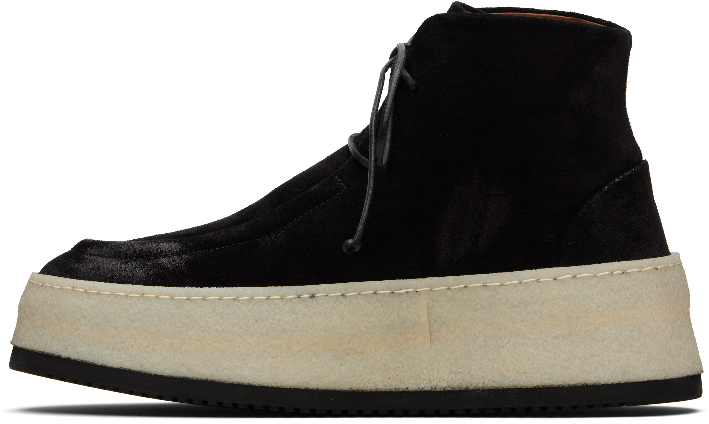 Marsèll Black Parapana Ankle Boots In Black