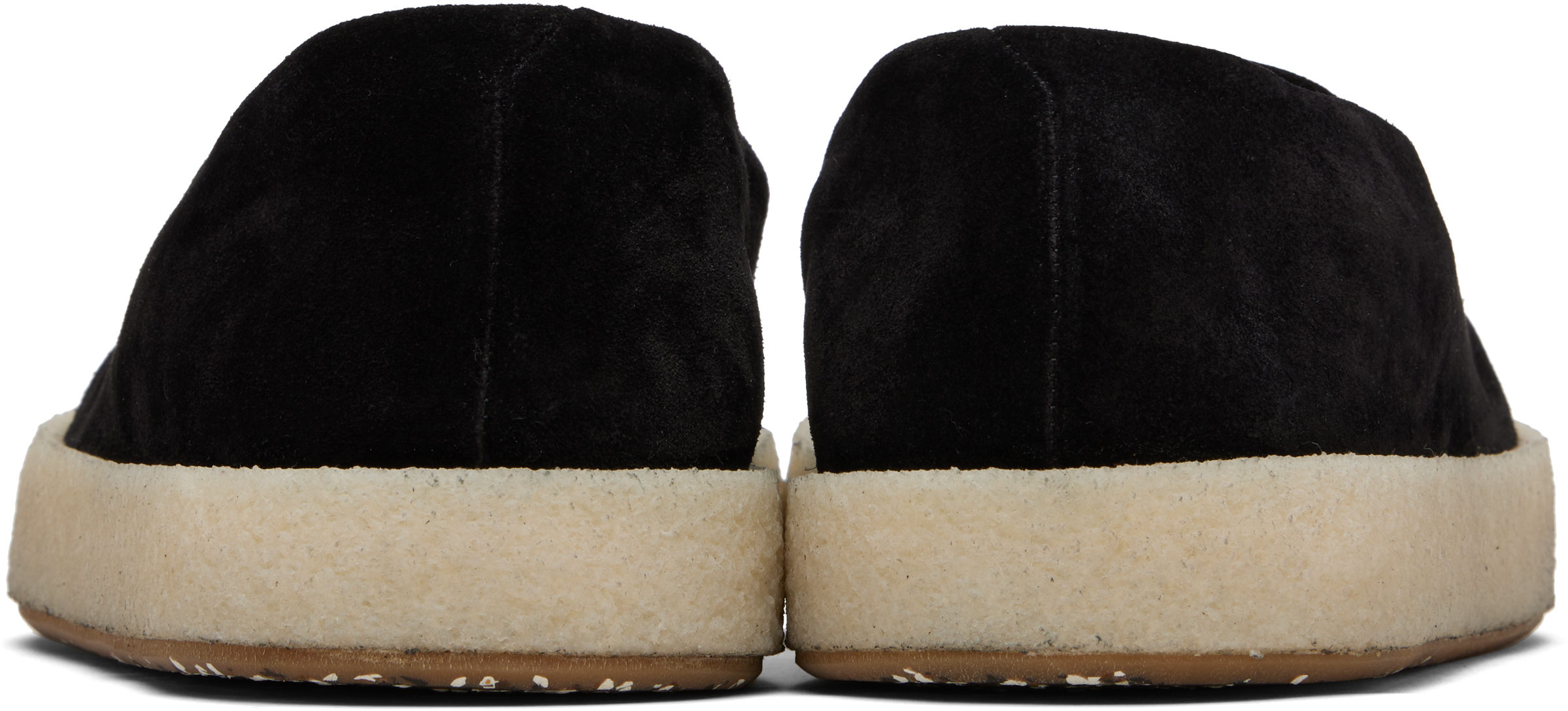 Marsèll Cassablocco Reversed Leather Loafers In Black