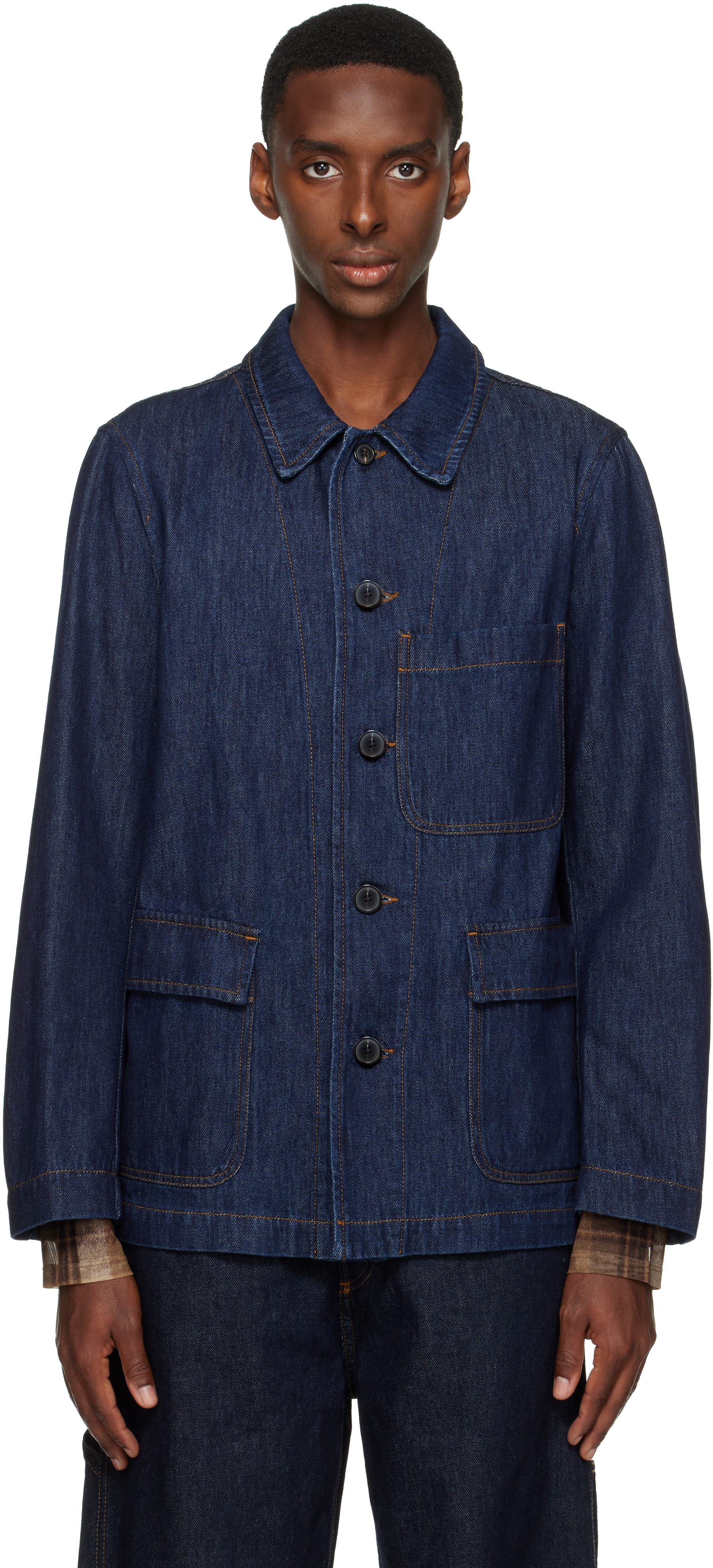 Dries Van Noten メンズ デニムジャケット | SSENSE 日本