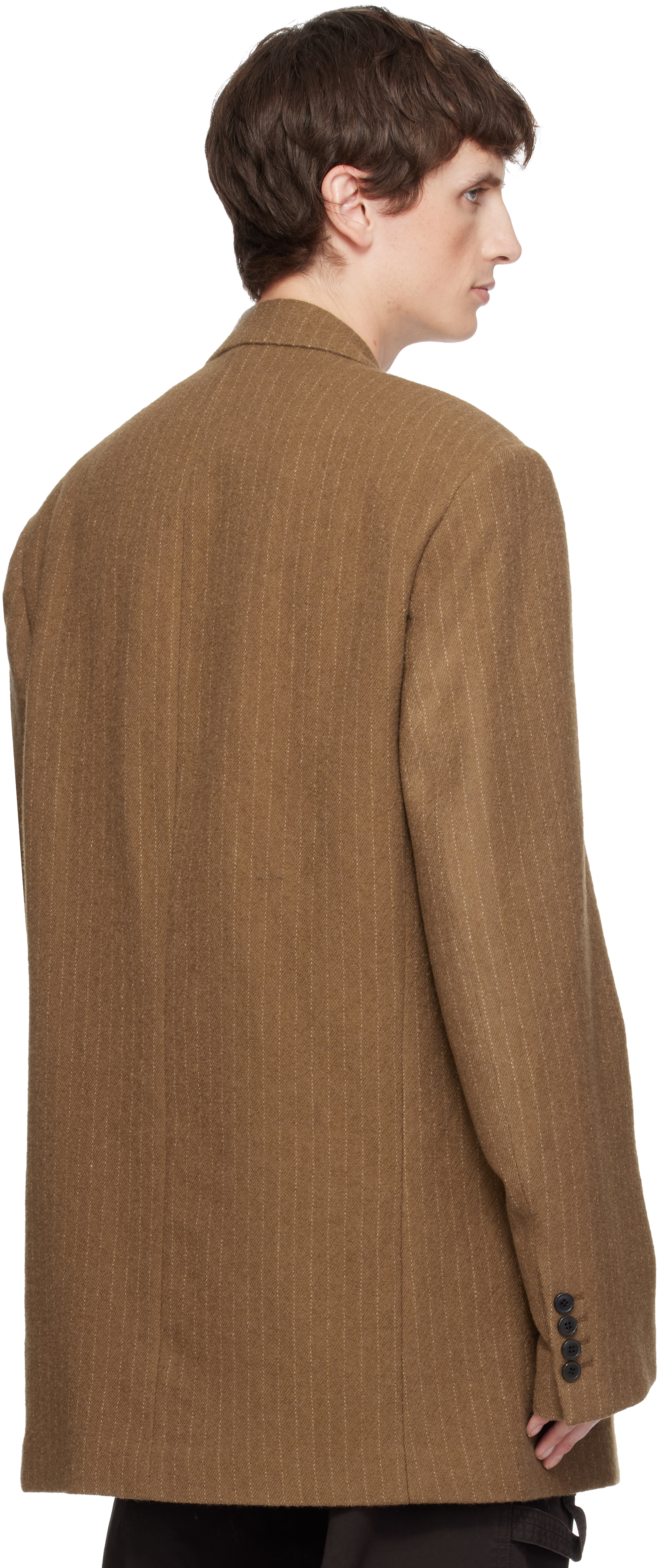Dries Van Noten 00720 Bishop 2042 M.w.jacket Clothing In Brown 