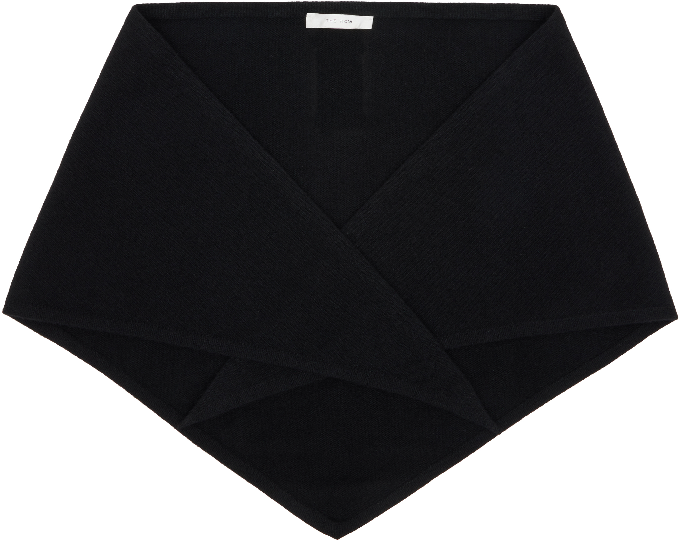The Row Black Leomine Scarf In Black