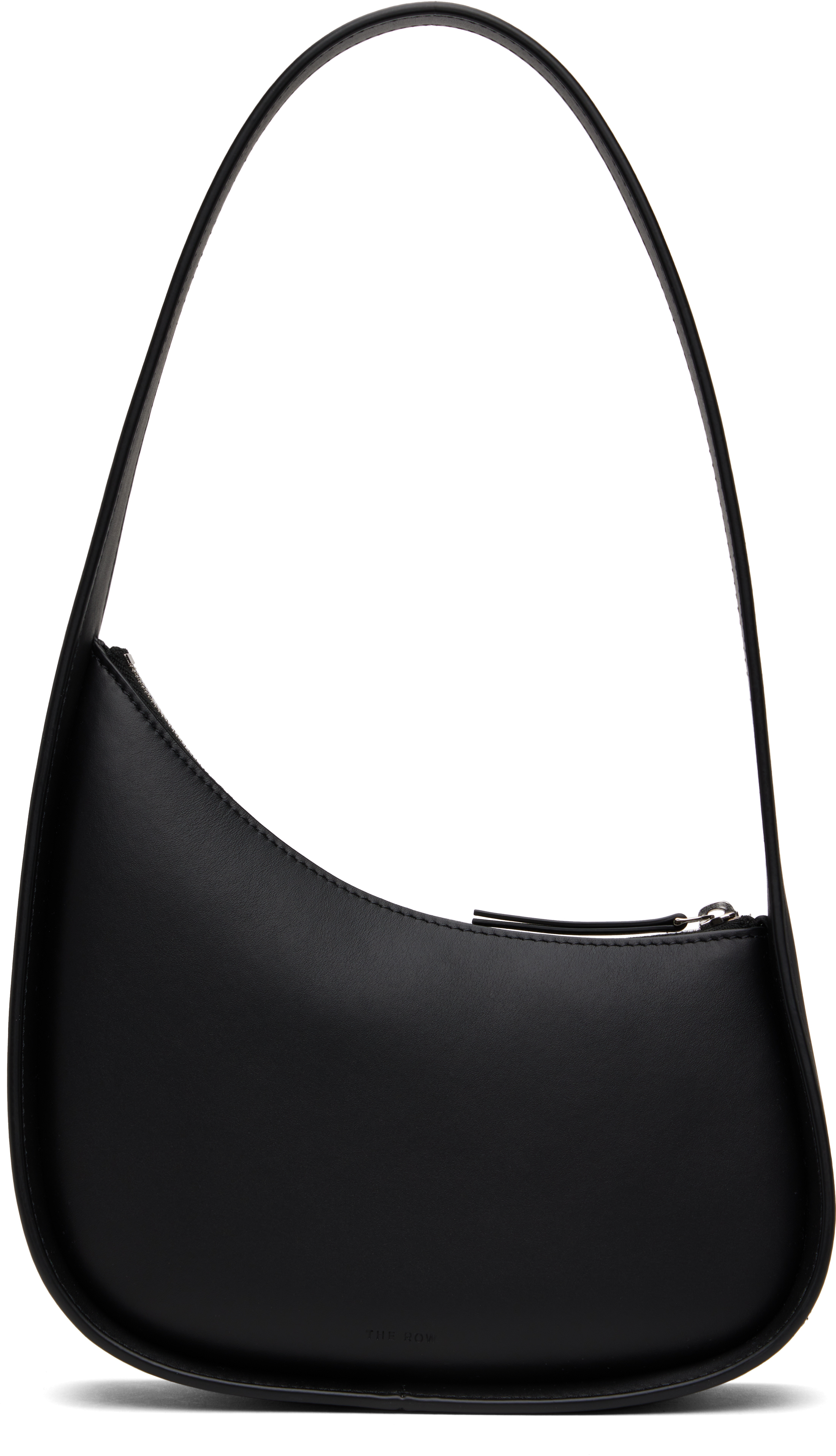 THE ROW BLACK HALF MOON BAG