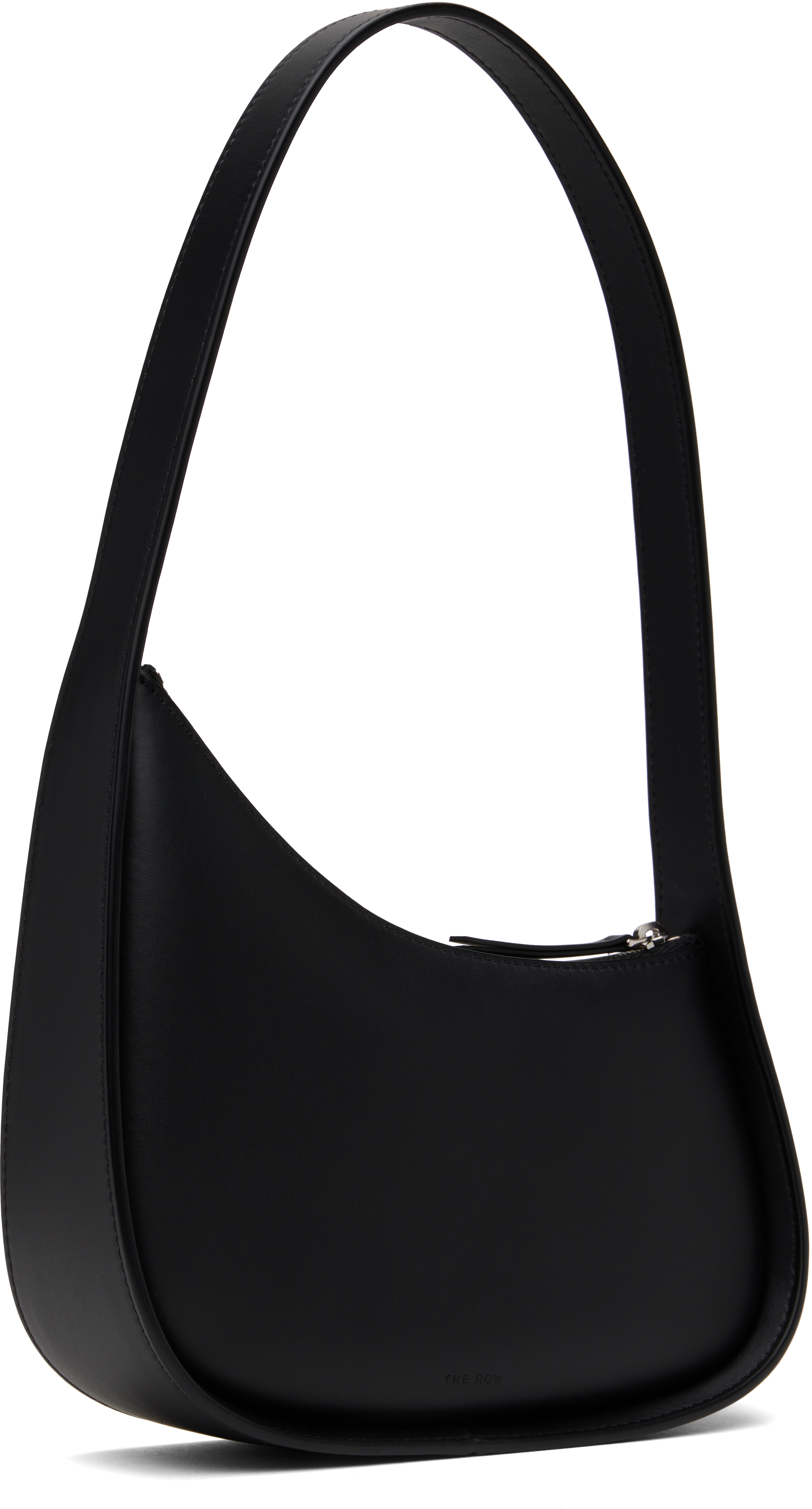 THE ROW BLACK HALF MOON BAG