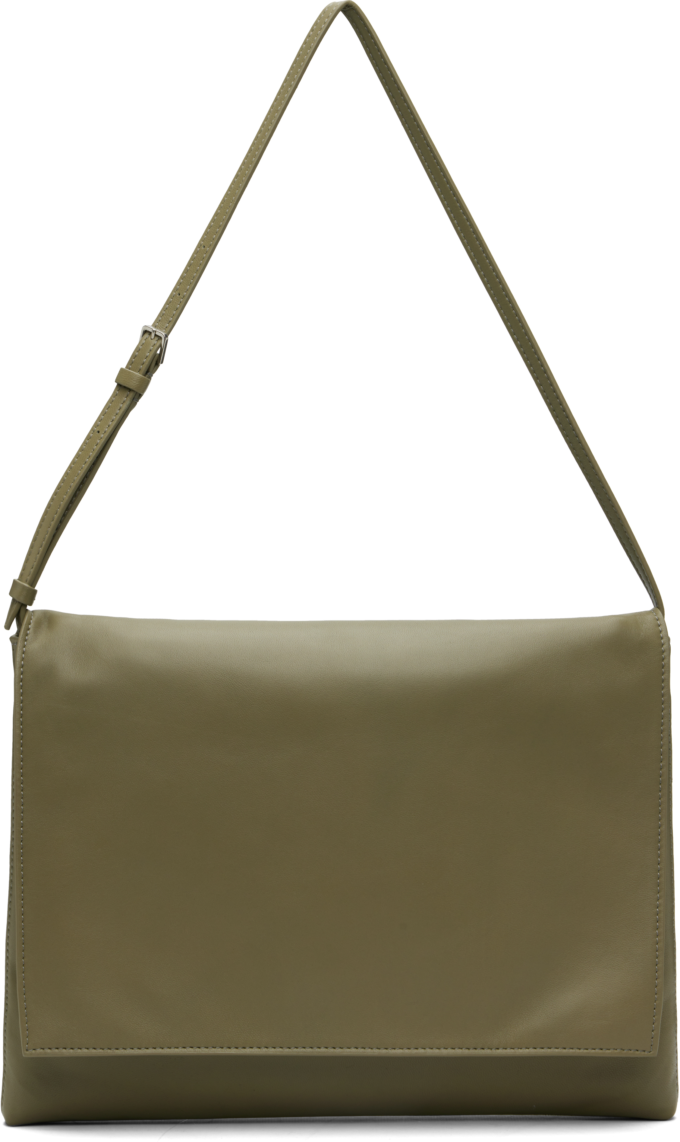 The Row Khaki Nan Shoulder Bag