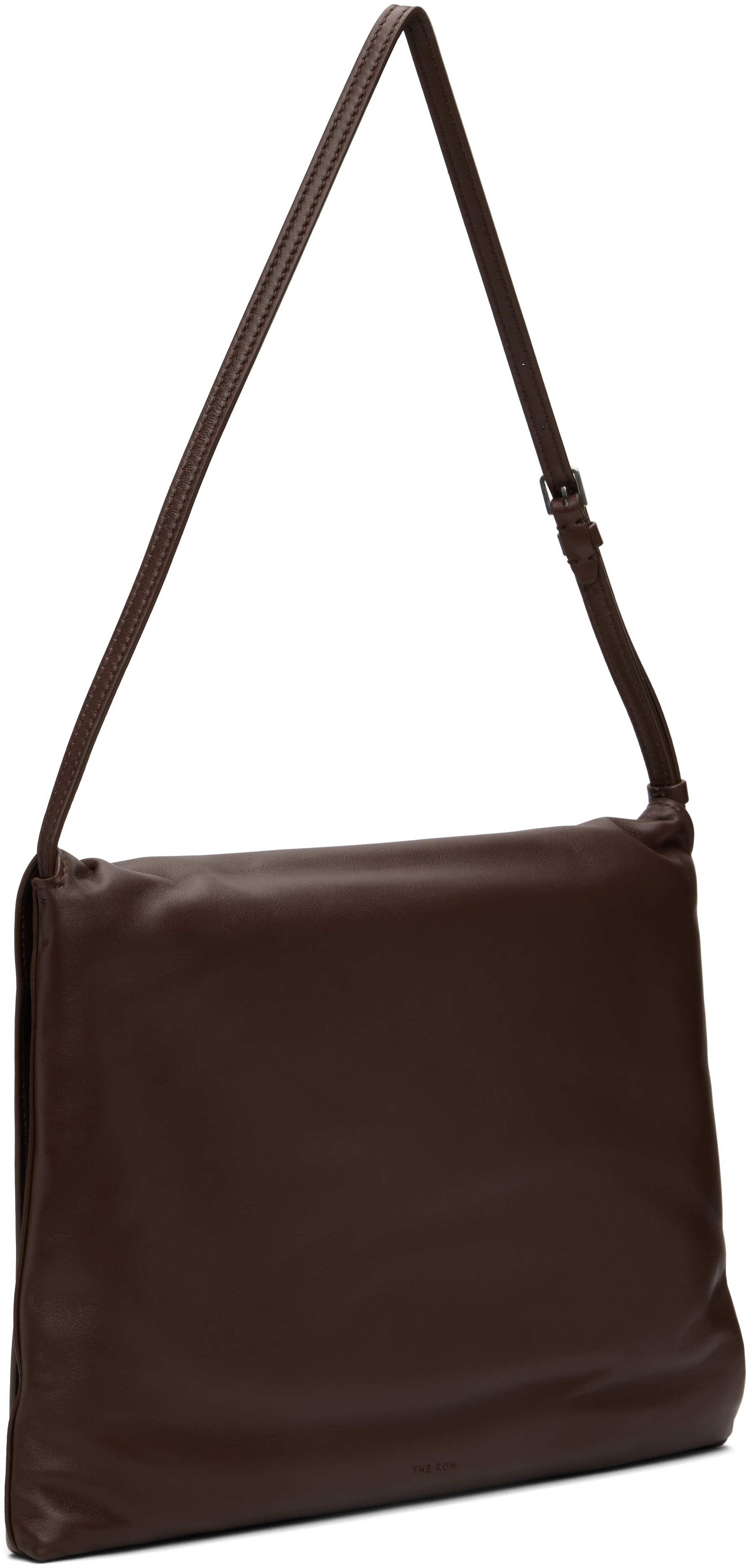 The Row Brown Nan Shoulder Bag
