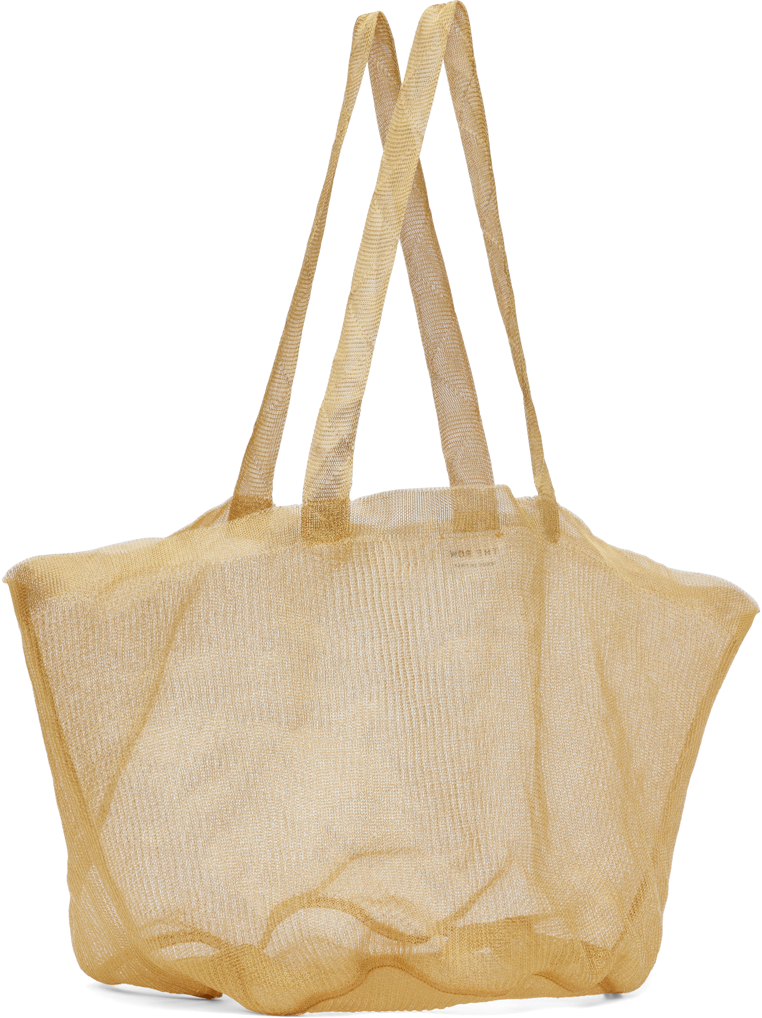 The Row Gold Imogen Mini Tote
