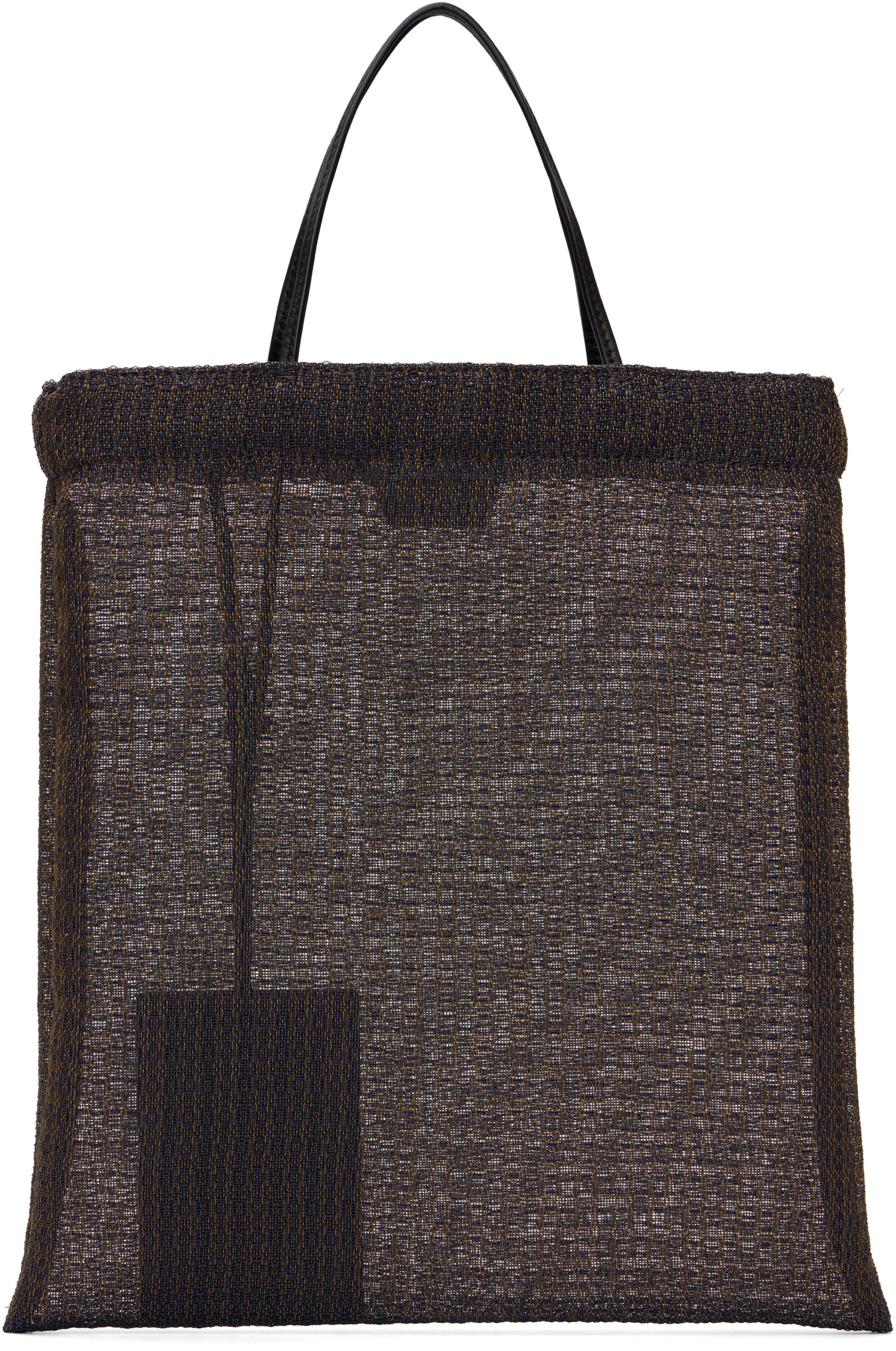 The Row Navy Barn Mini Tote