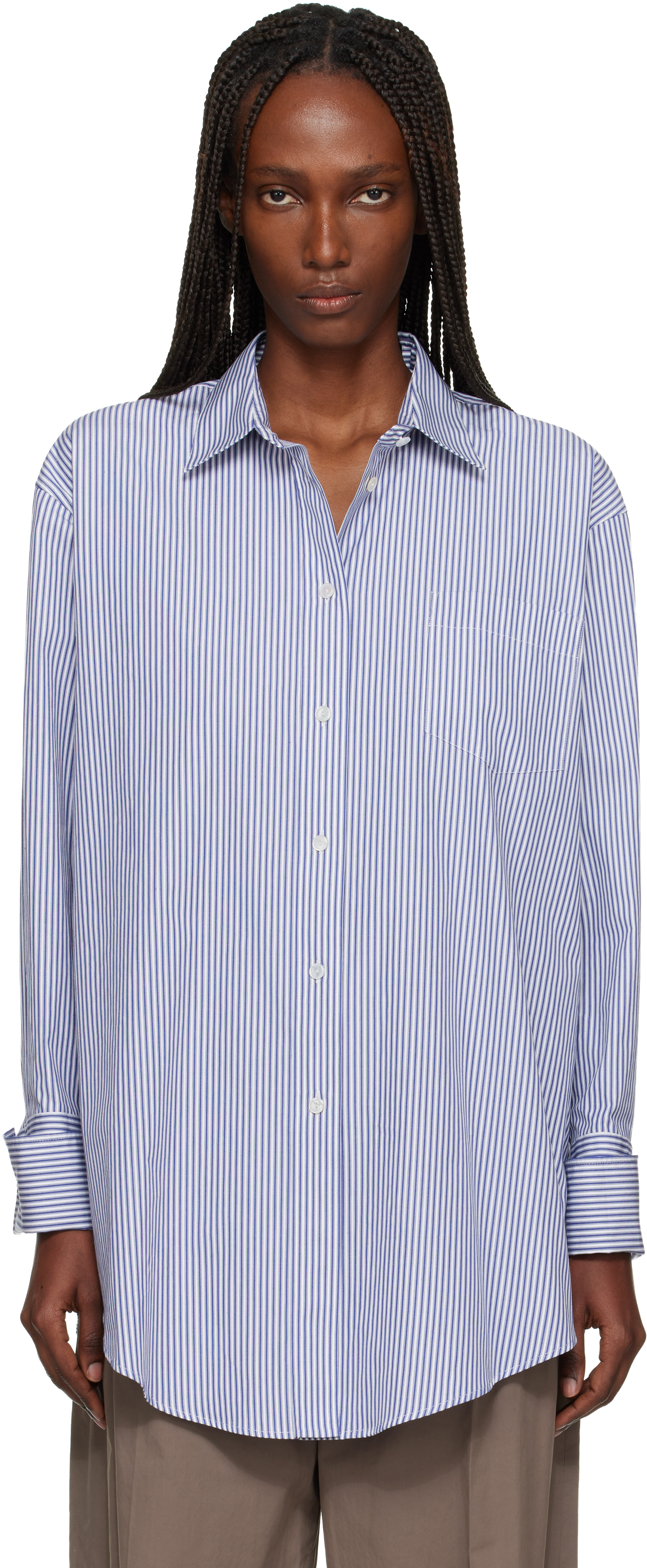 トップス THE ROW MAEL TOP THE ROW ザ ロウ クルーネックTシャツ