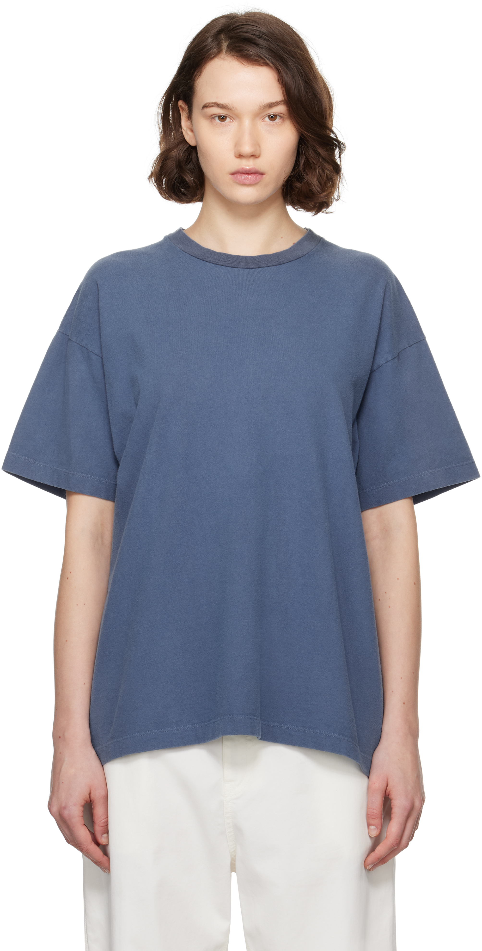 Tシャツ・カットソー The Row 'Lavinia' T-shirt Lavinia T-Shirt Black in Cotton – The Row