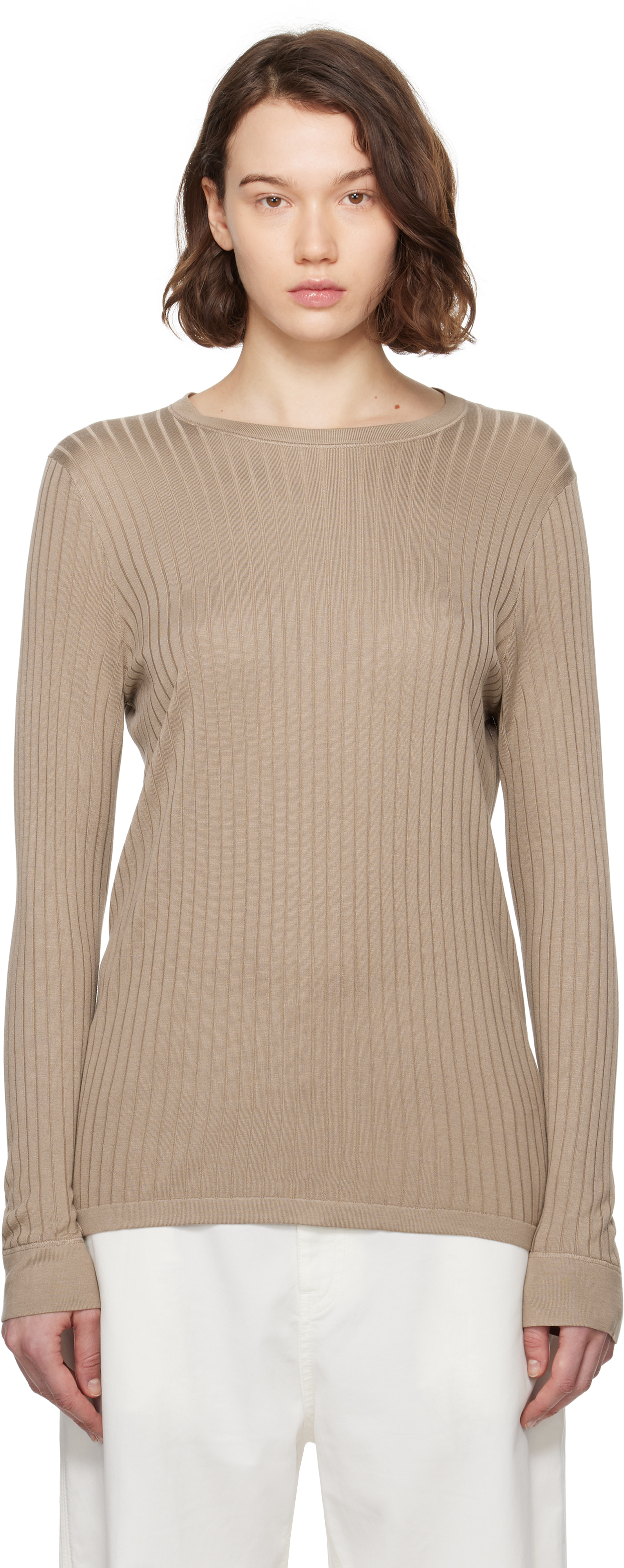 Beige Keya Sweater