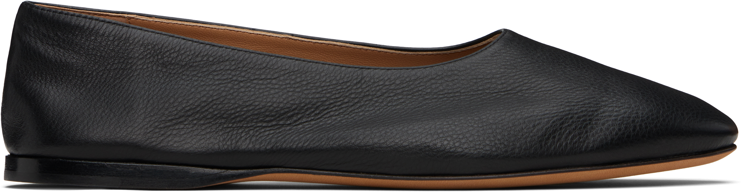 Black Awar Ballerina Flats