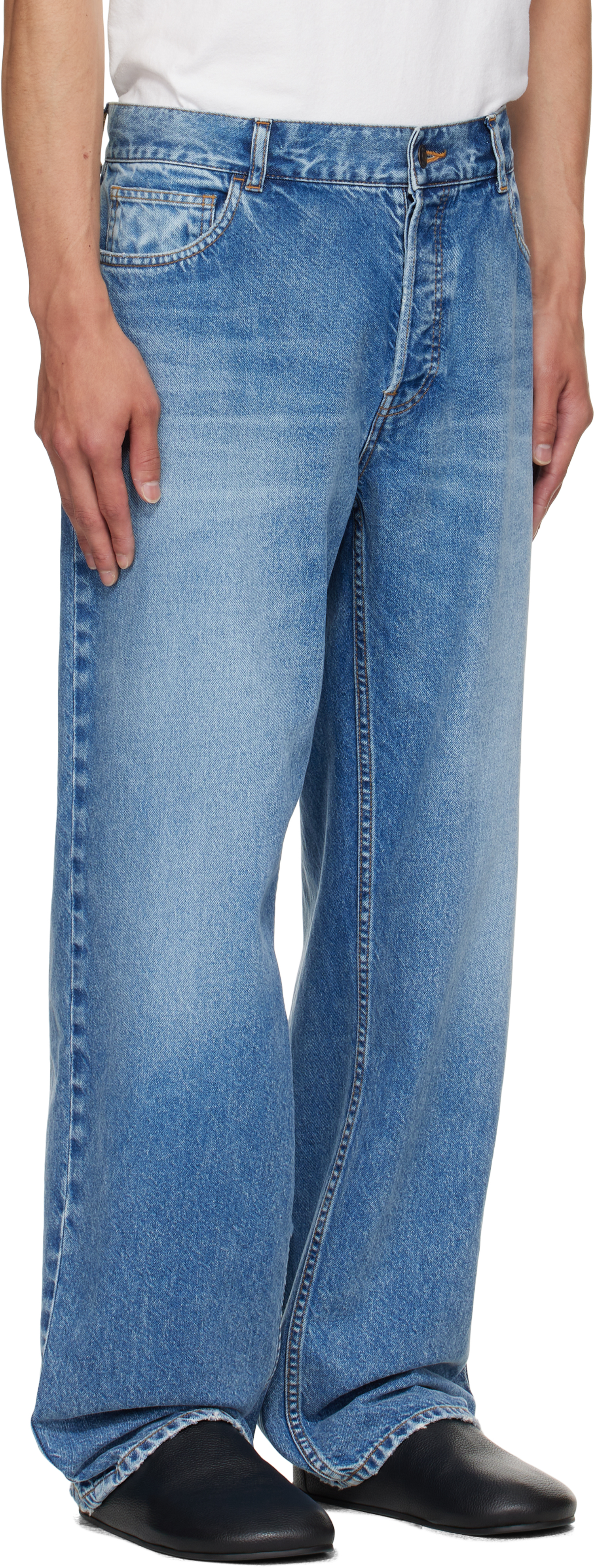 The Row Multi-pocket Jeans In Blue