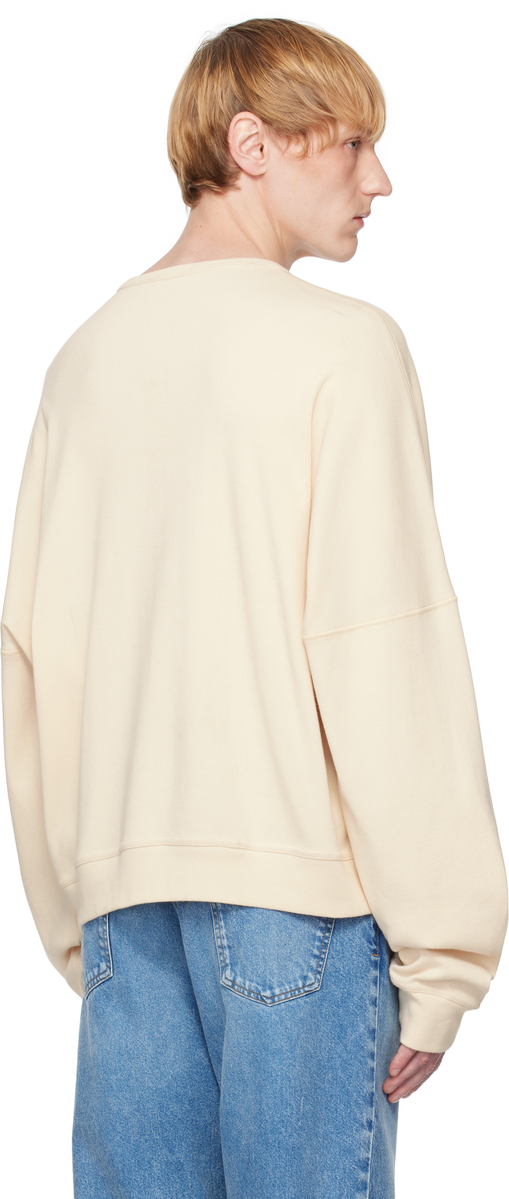 The Row Beige Greto Henley In Yellow