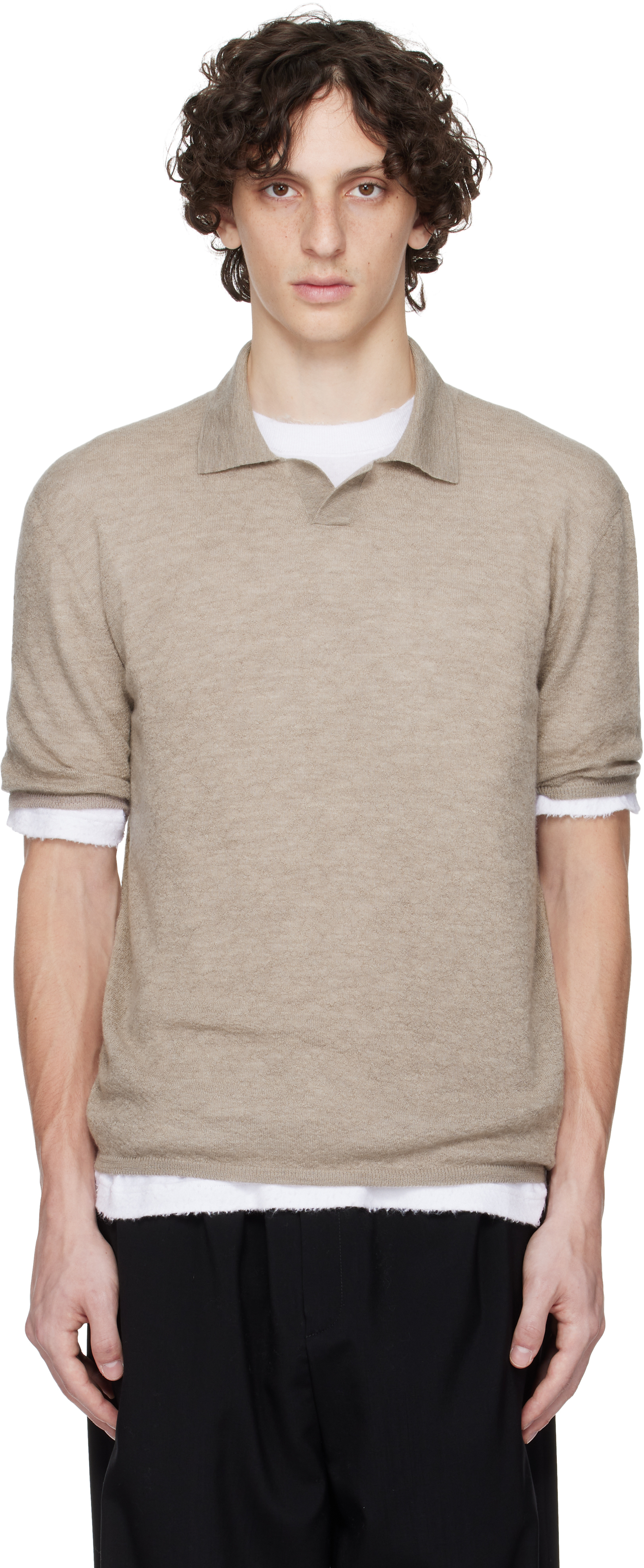 Beige Isao Polo