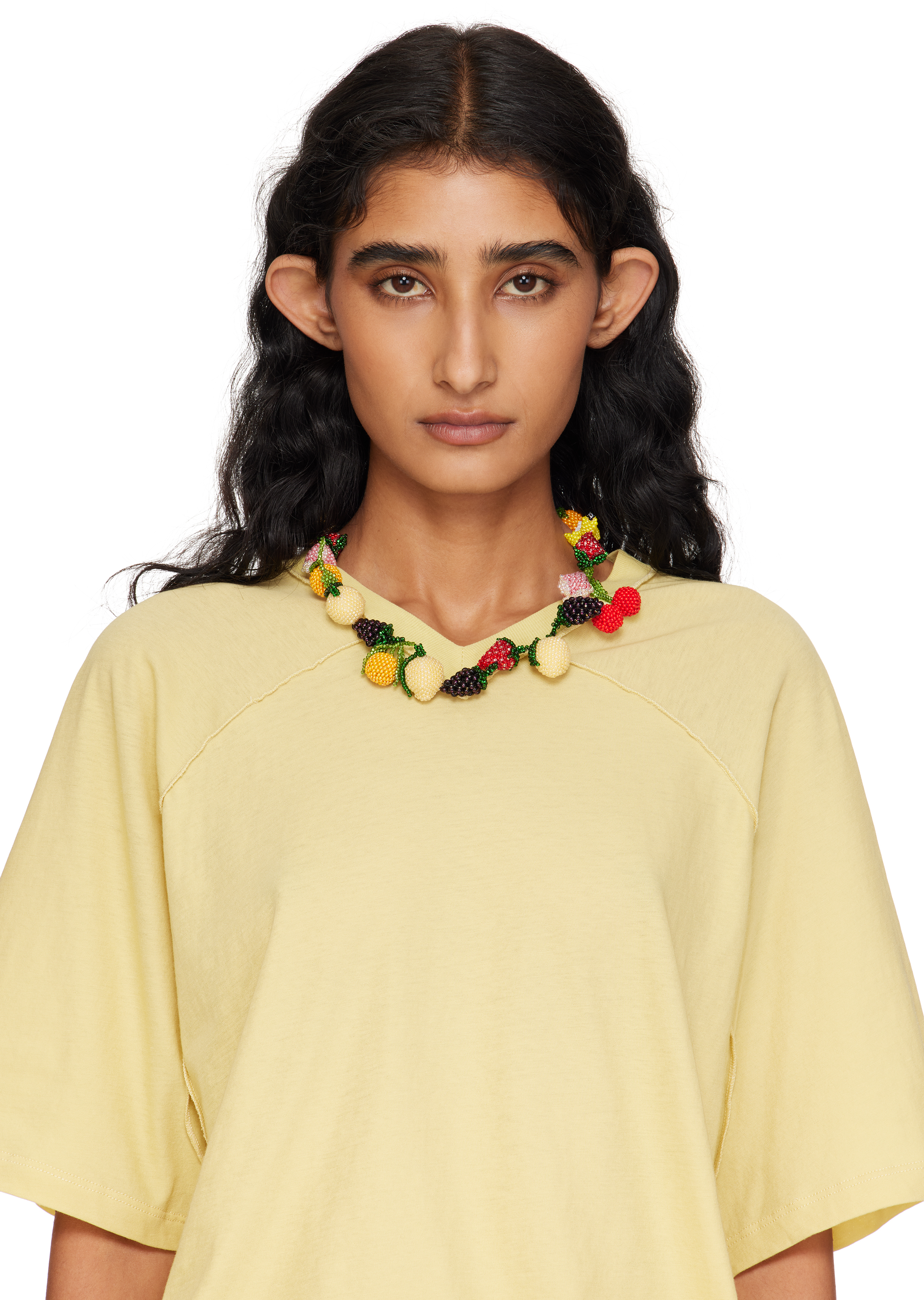 Pura Utz Fruit Salad Galore Necklace In Multi