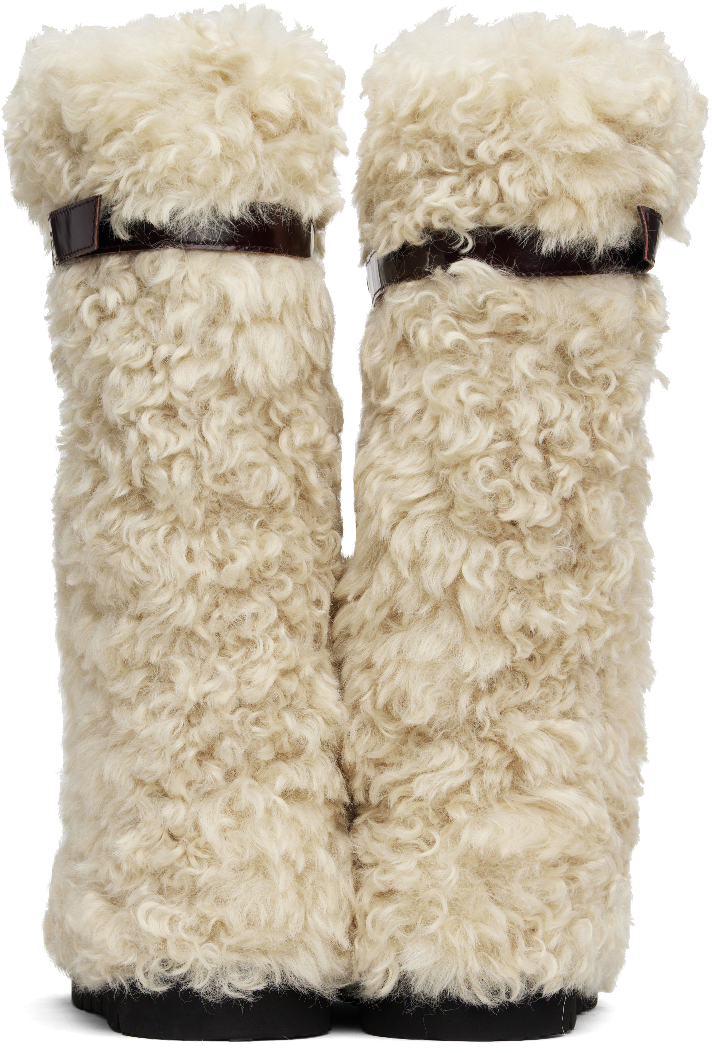 Epingler Beige Fofo Long Boots In White