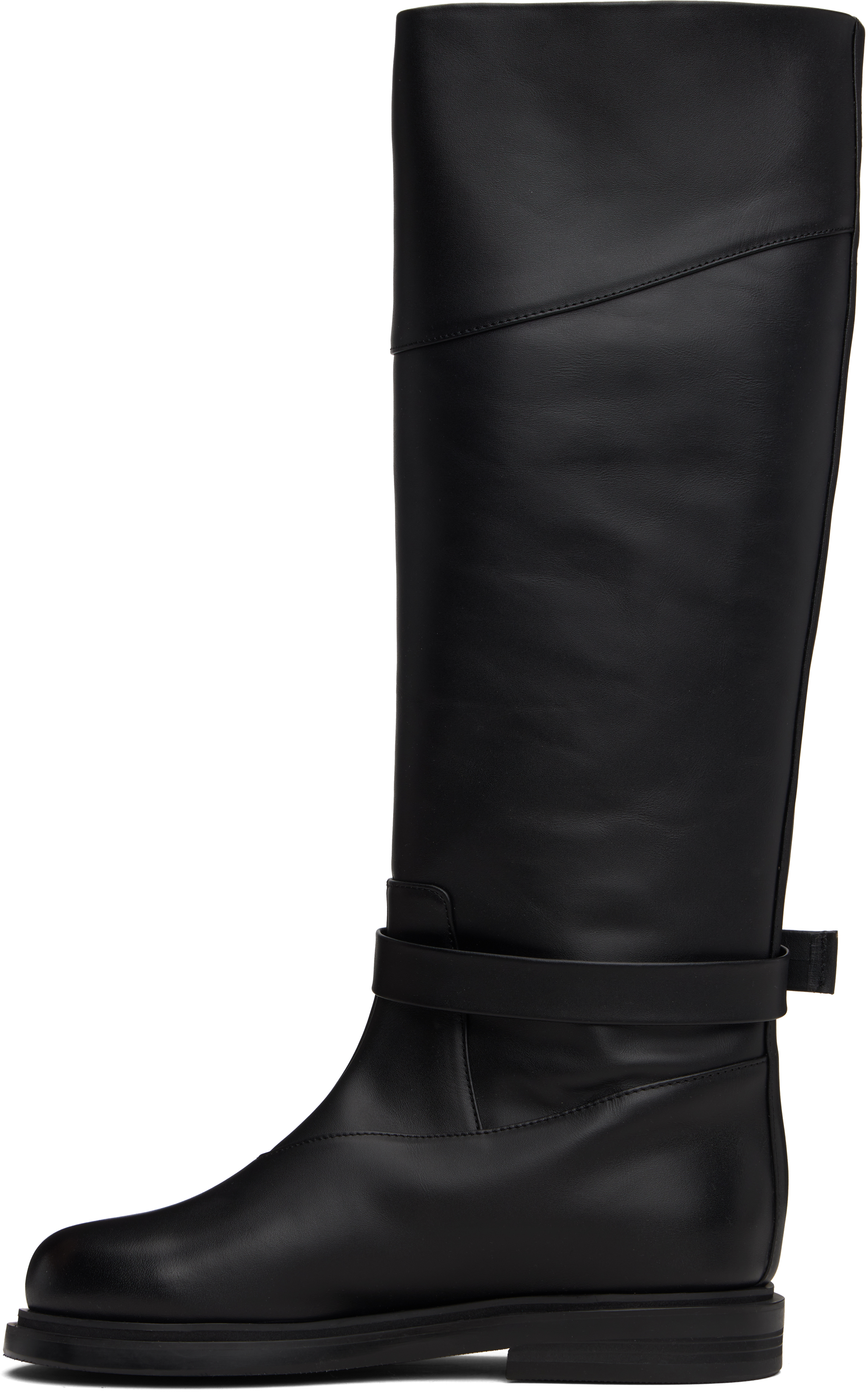 Epingler Black Belted Angt Long Tall Boots In Black