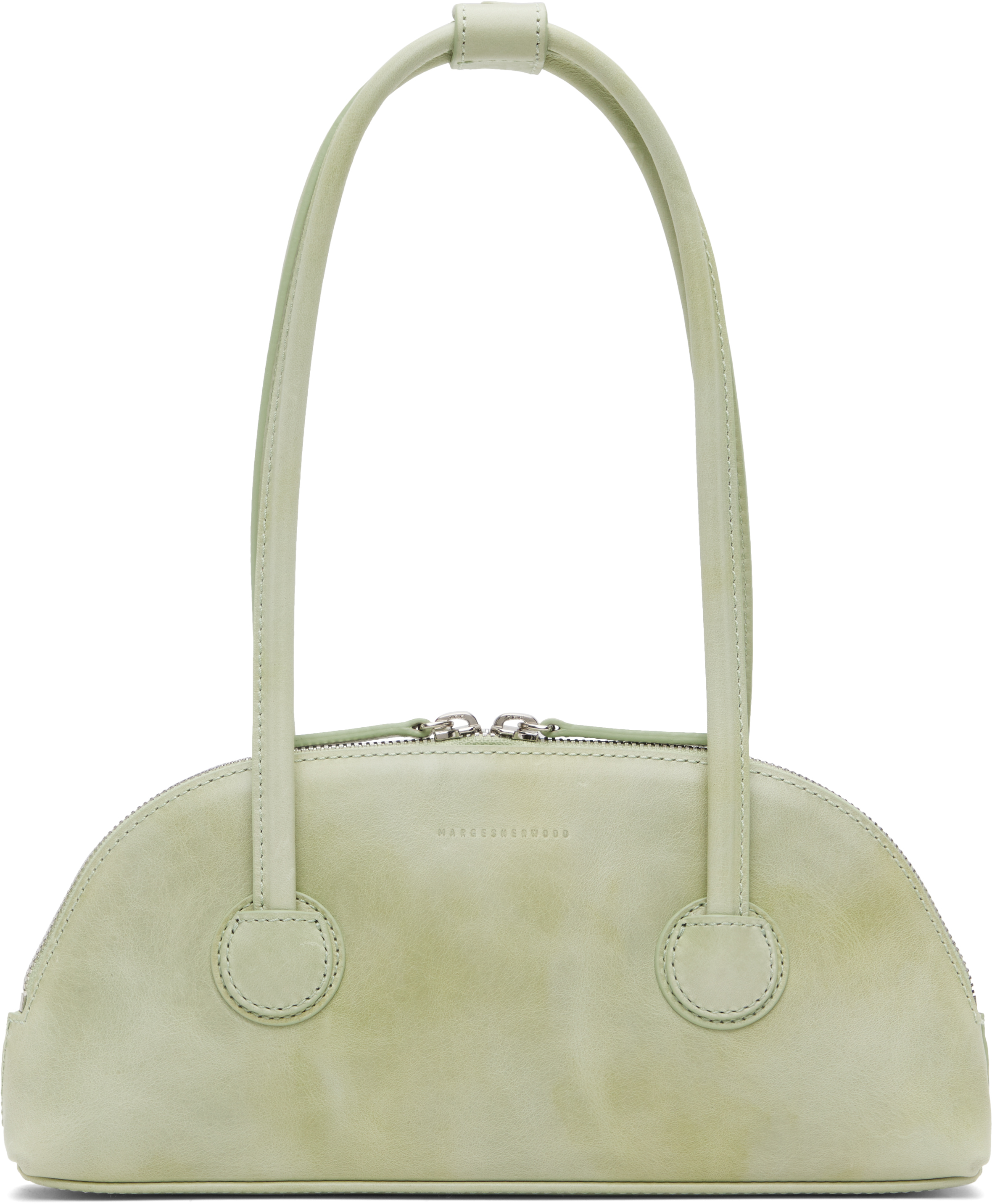 Margesherwood Green Bessette Shoulder Bag In Green
