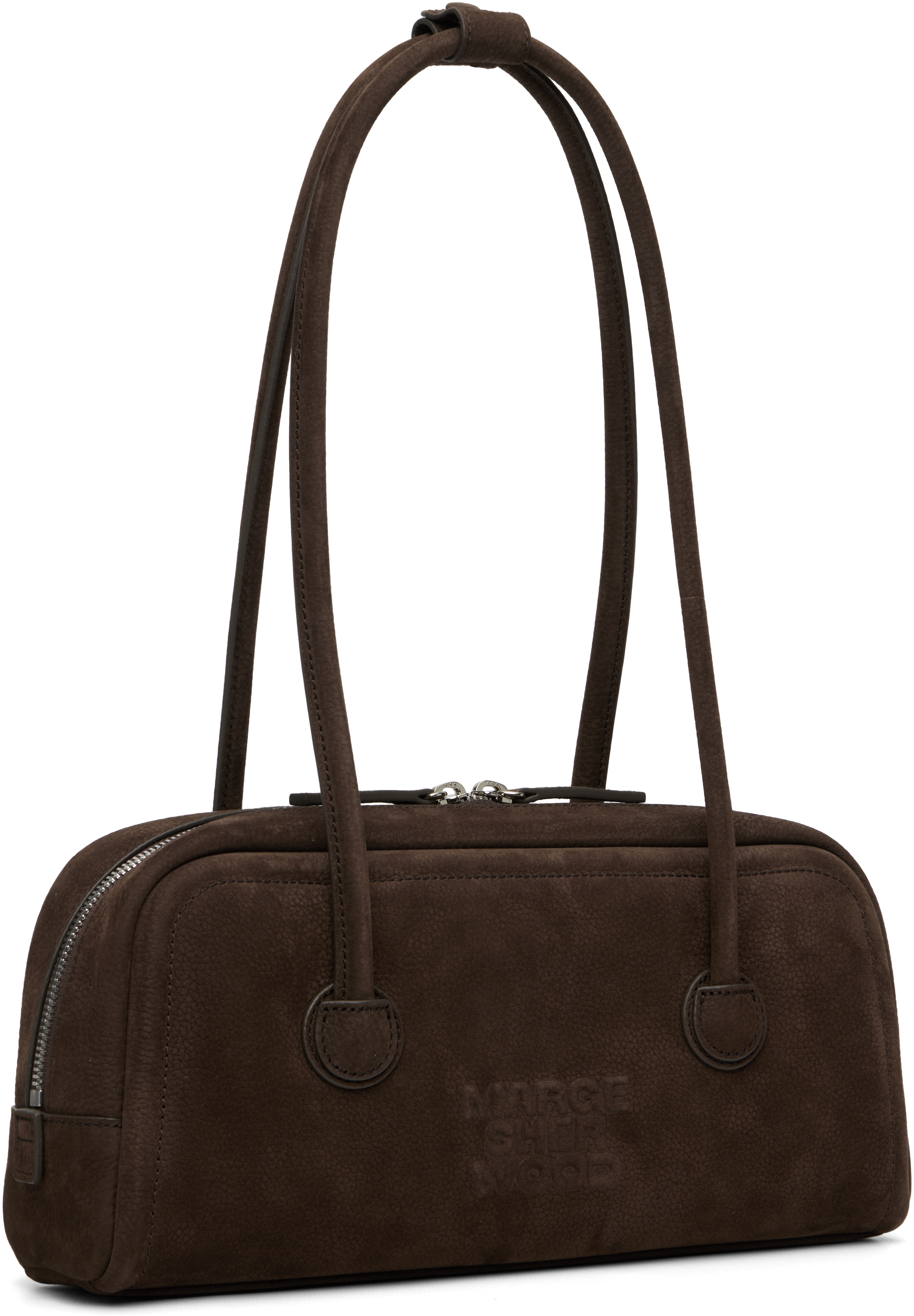 Margesherwood Brown Soft Boston Ew Bag In Brown