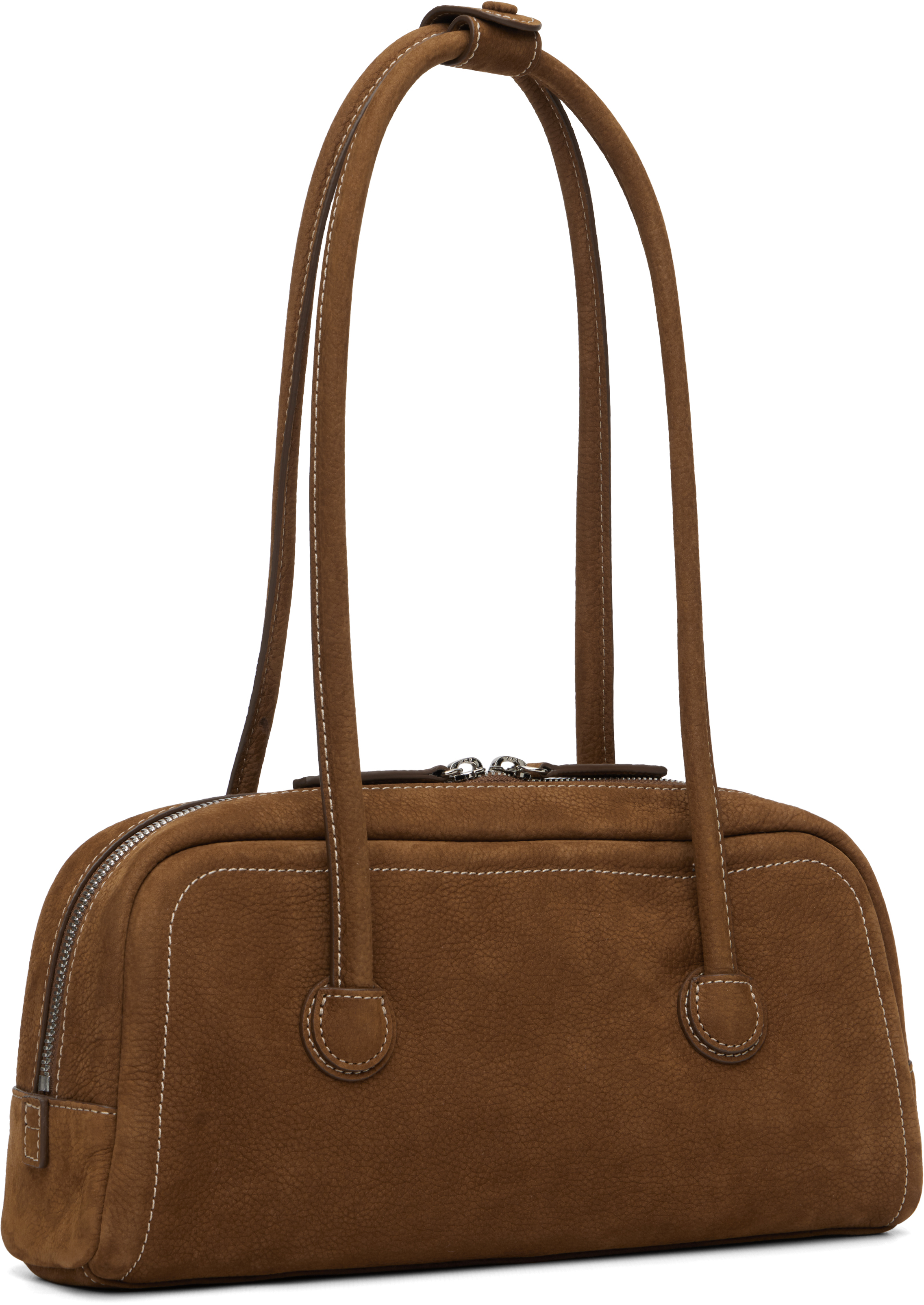 Margesherwood Brown Soft Boston Ew Bag In Brown