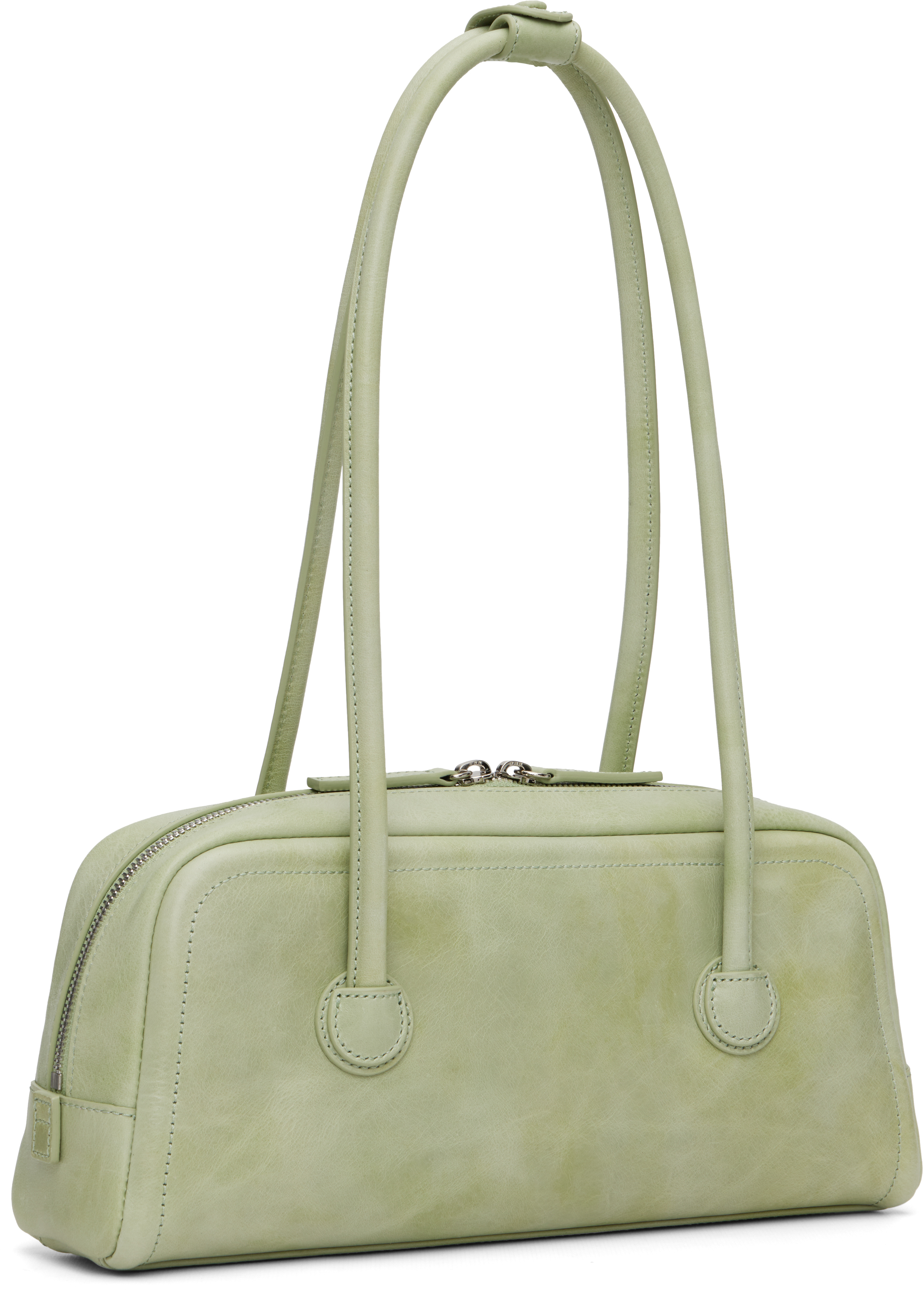 Margesherwood Soft Boston Ew Shoulder Bag In Green