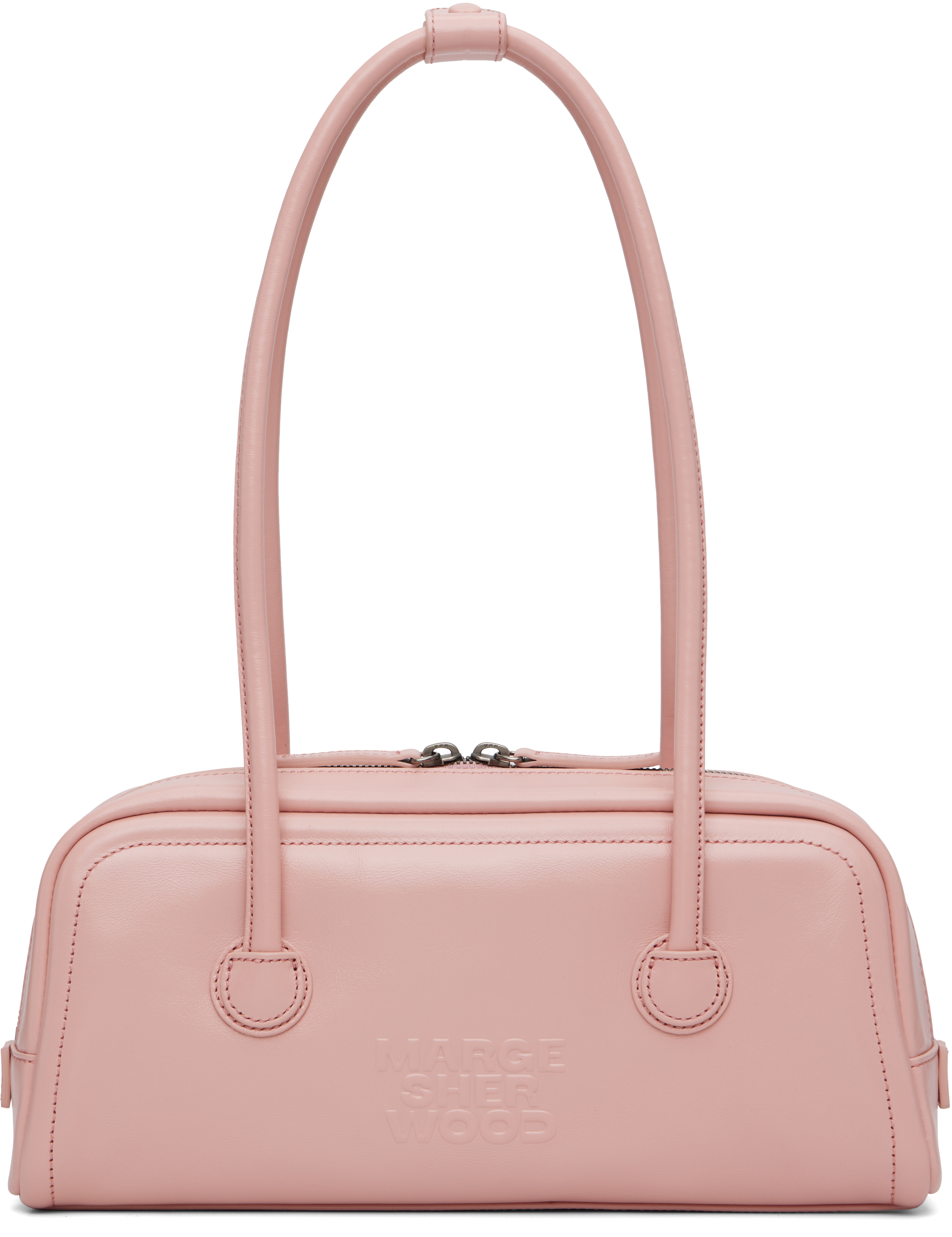 Margesherwood Ssense Exclusive Pink Soft Boston Ew Bag