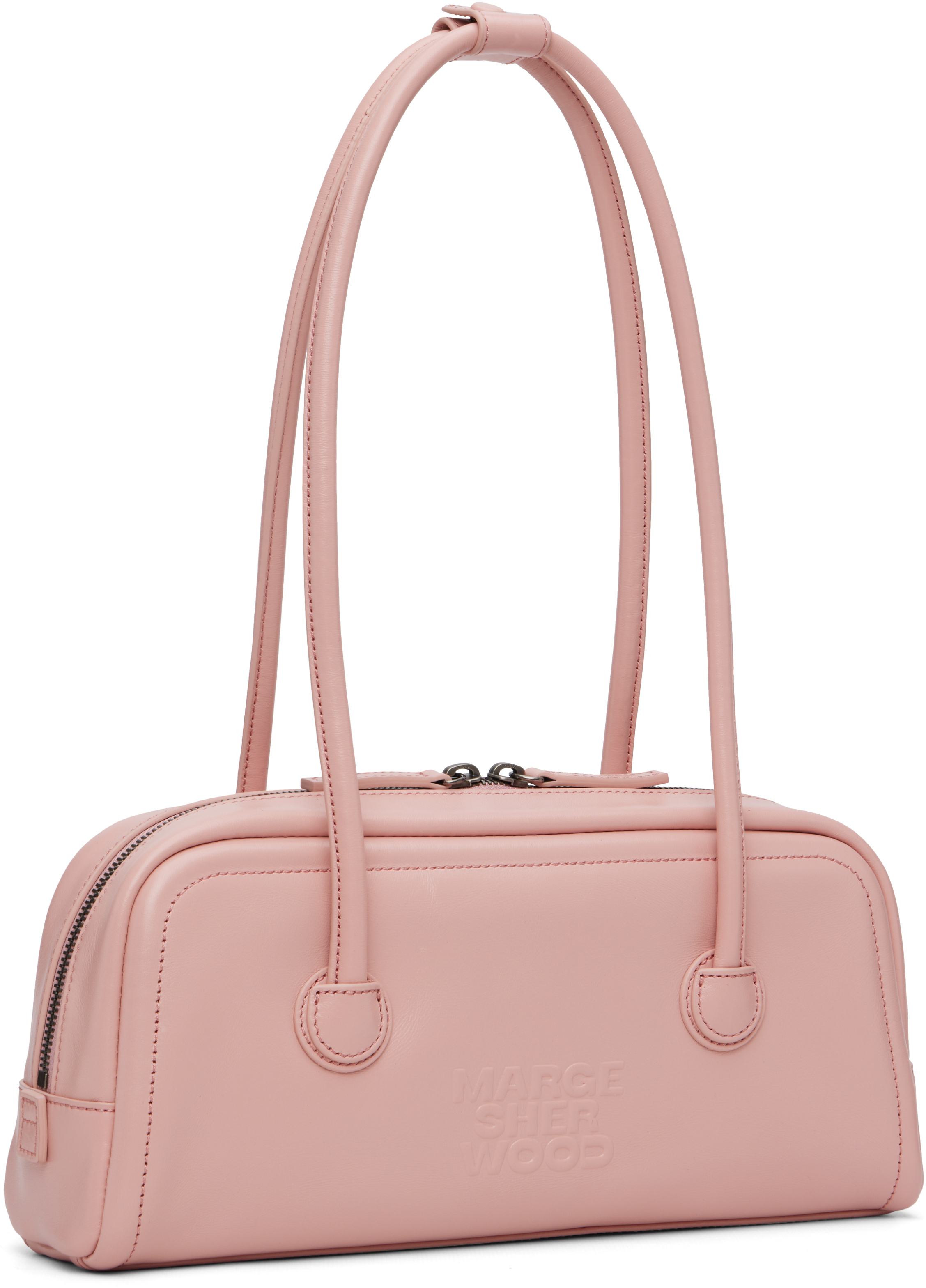 Margesherwood Ssense Exclusive Pink Soft Boston Ew Bag In Pink