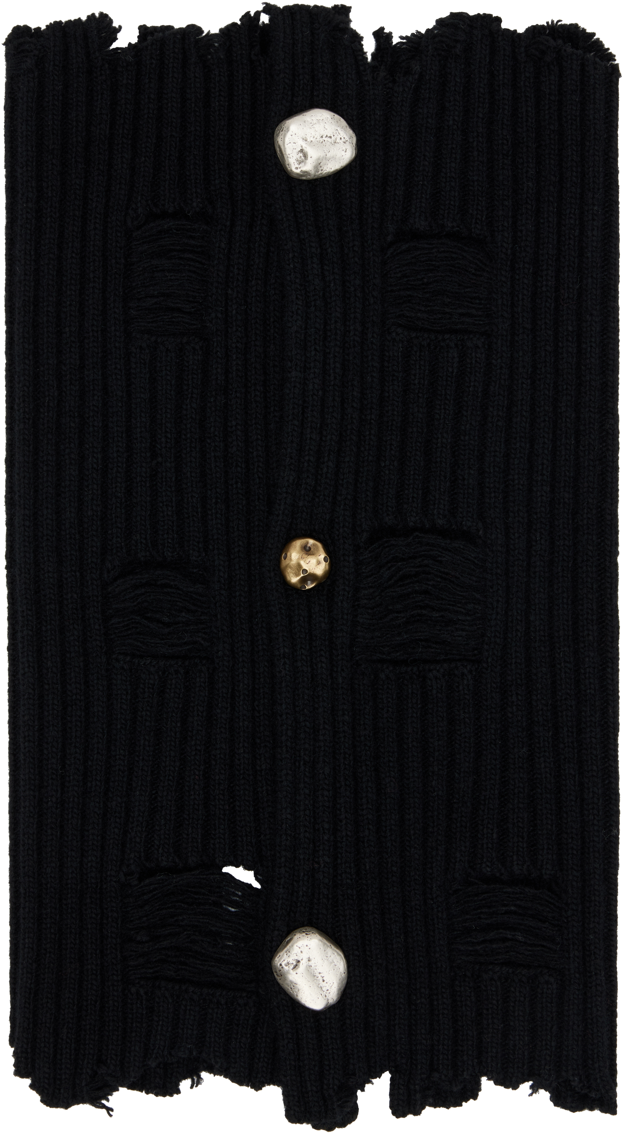 Andersson Bell Black Roghen Wool Tube Scarf