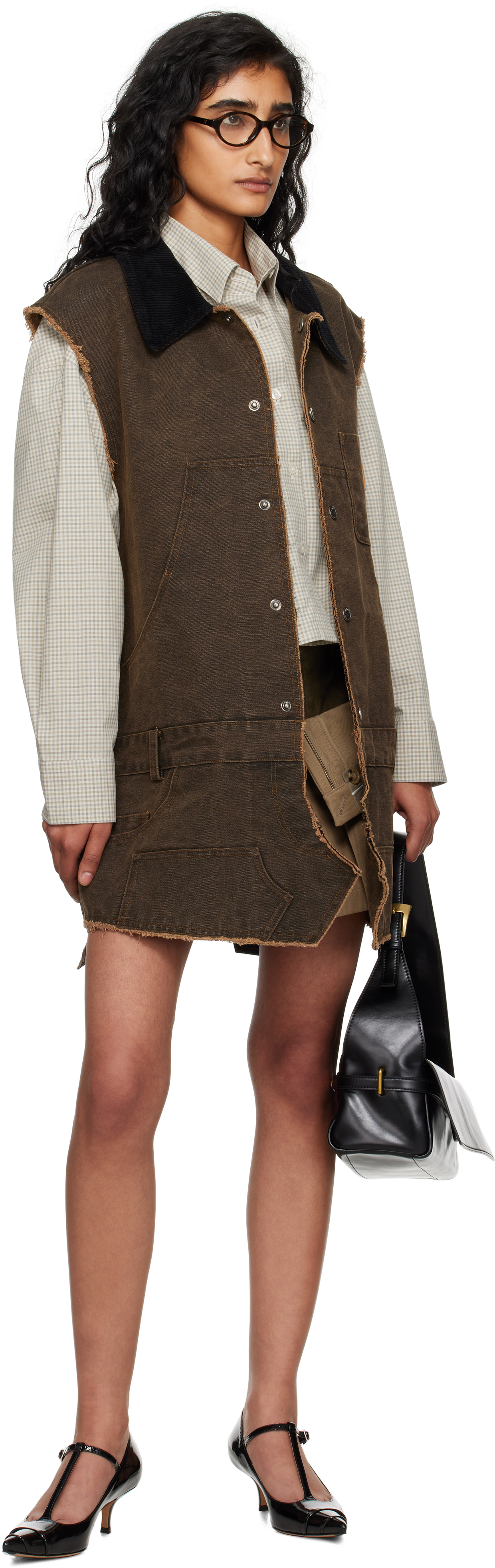 Andersson Bell Brown Carpenter Minidress