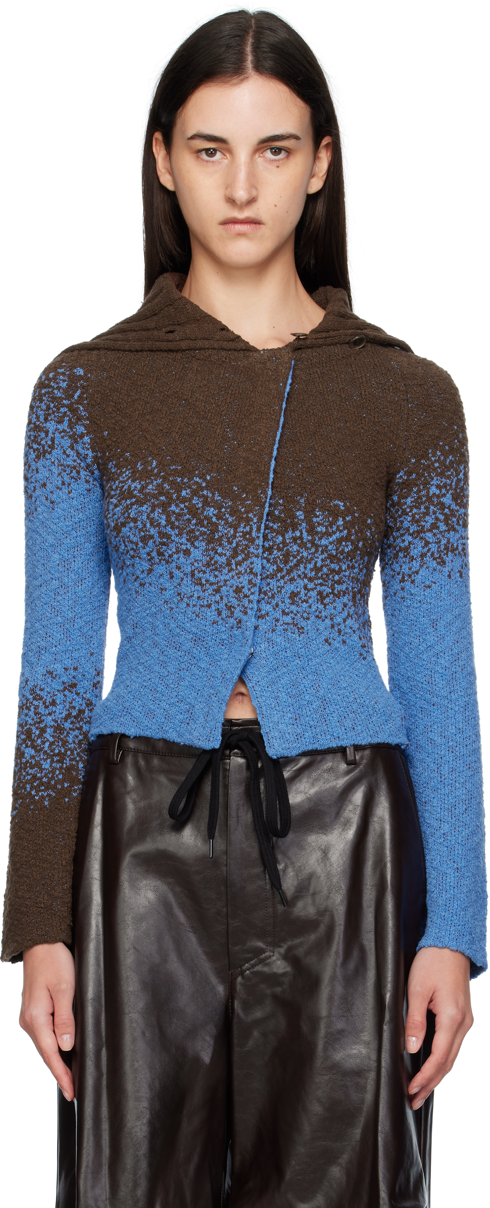 トップス Andersson Bell Patch Jacquard Cardigan Zara x Andersson Bell Jacquard Patch Cardigan Black 2893/435