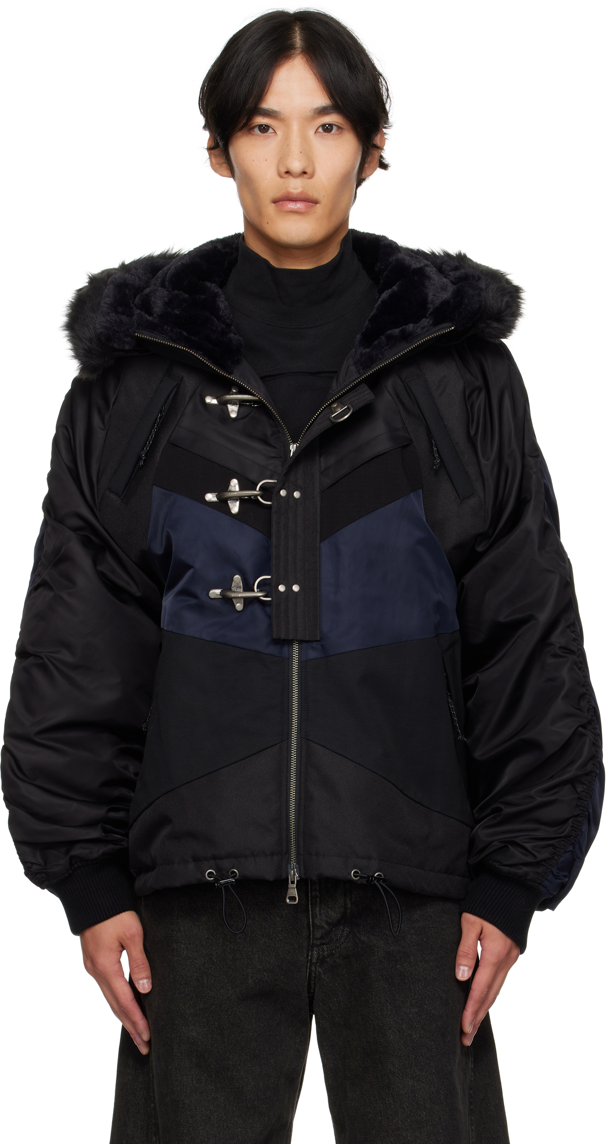 Andersson Bell Norwegian N2b Jacket In Black