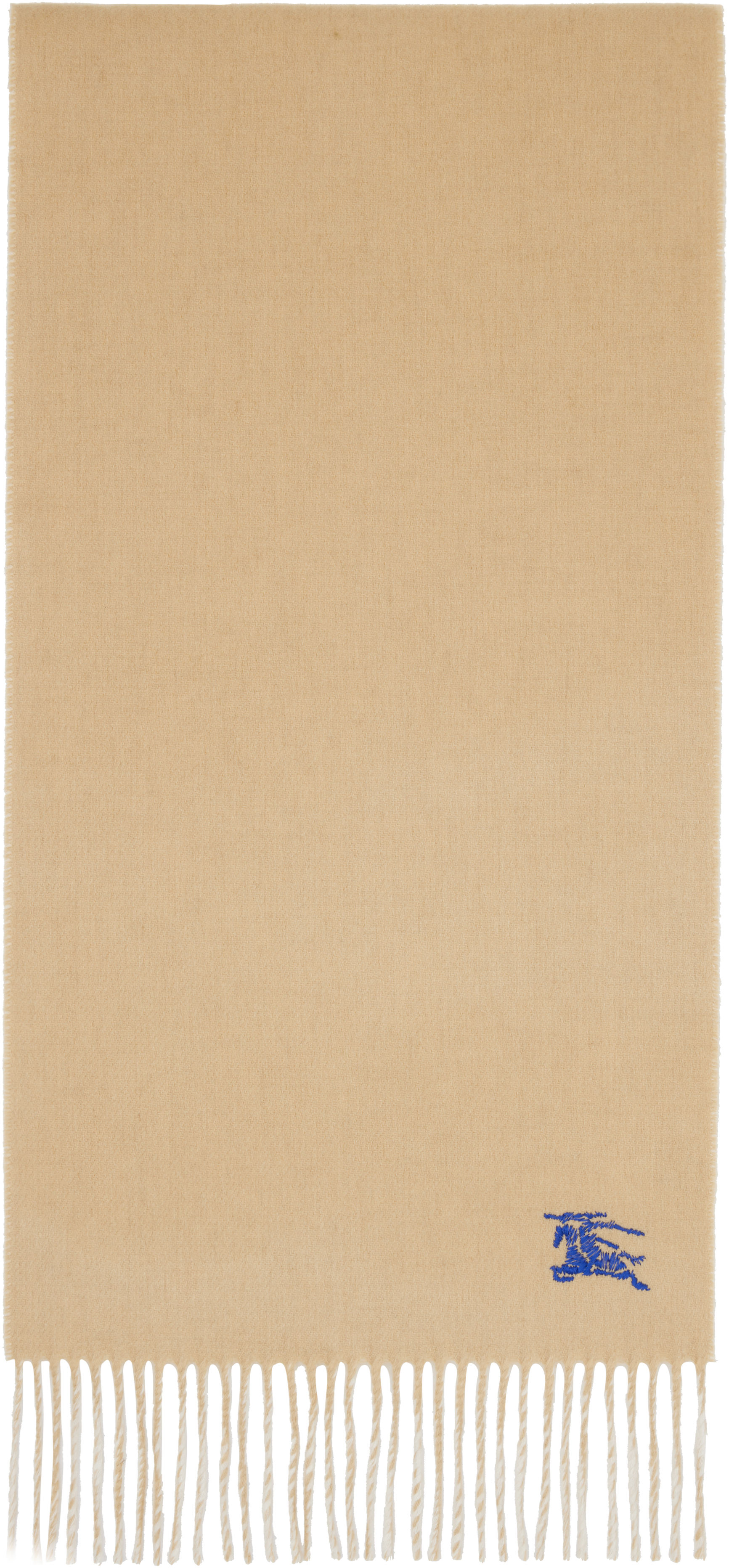 Burberry Beige & Off-white Cashmere Scarf