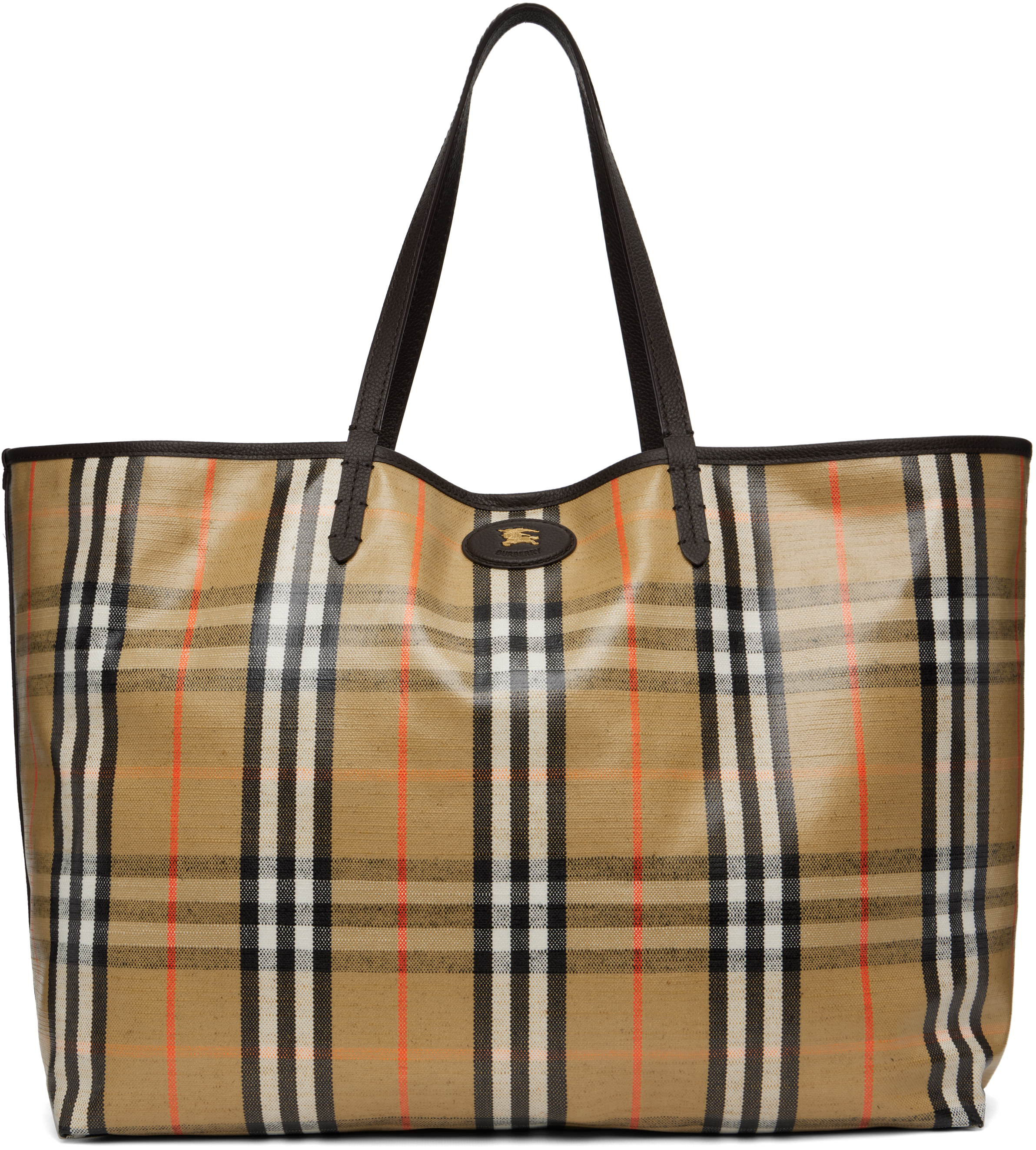 Bag Clearance Burberry Giant Reversible Tote Designer Bags