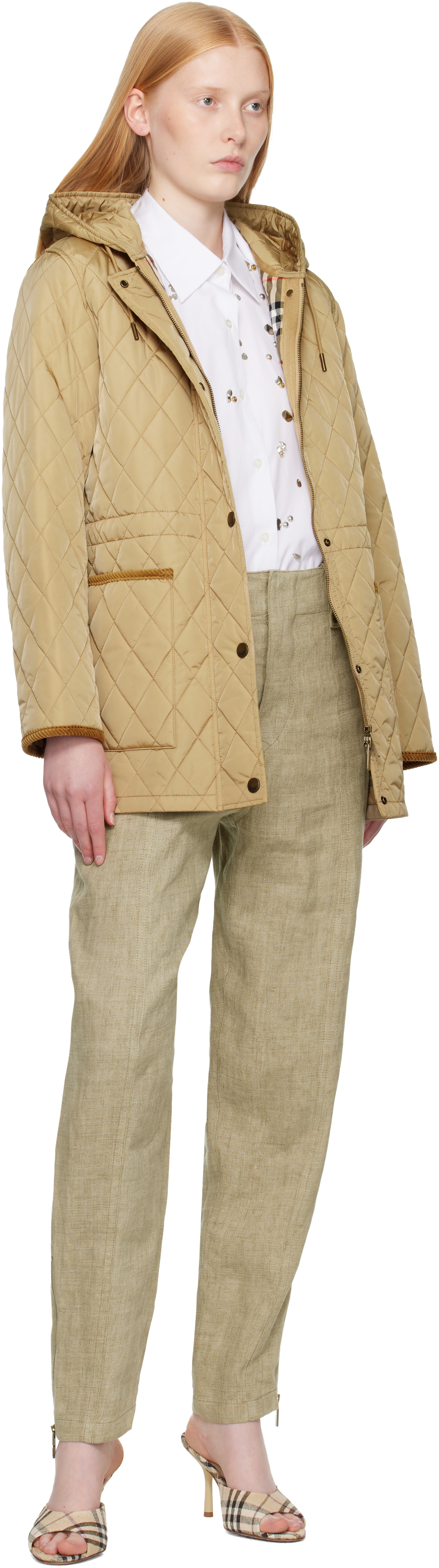 Burberry Jacket Stitching Casual Jackets And Parka