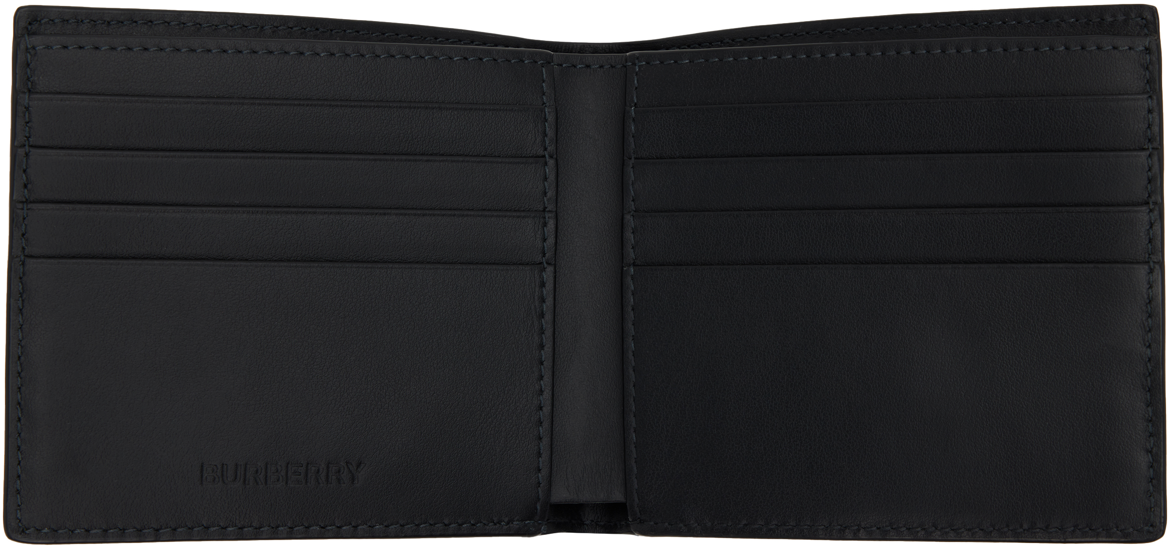 Burberry Black Ms Regular Coin Bill Wallet