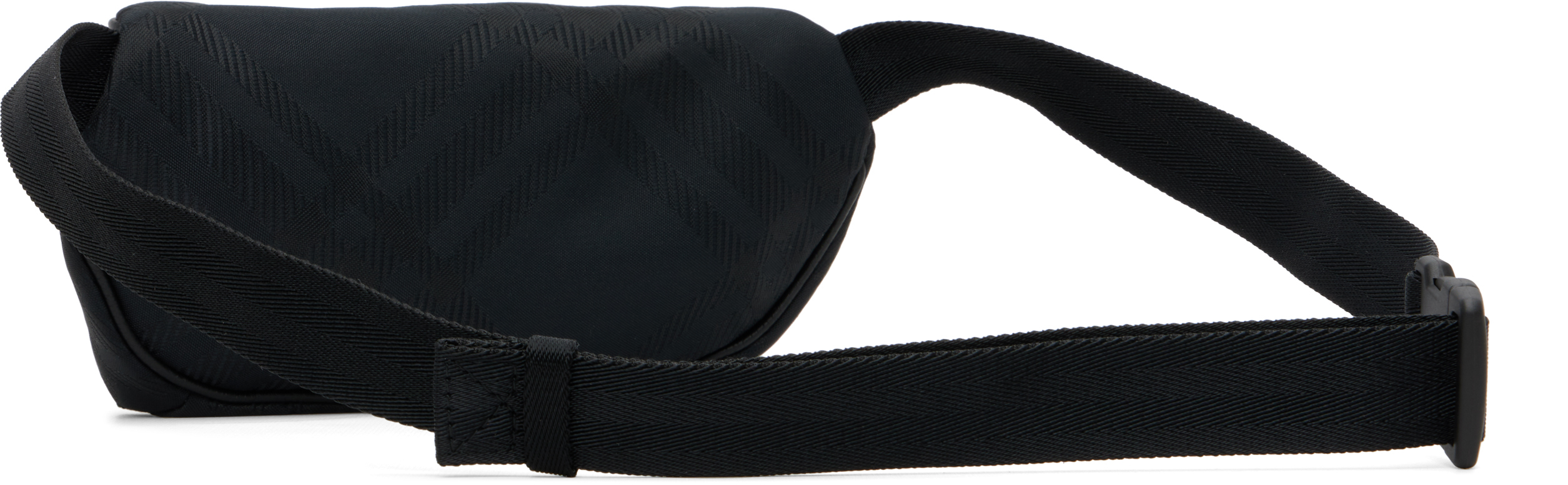 Burberry Black Mini Belt Bag In Black