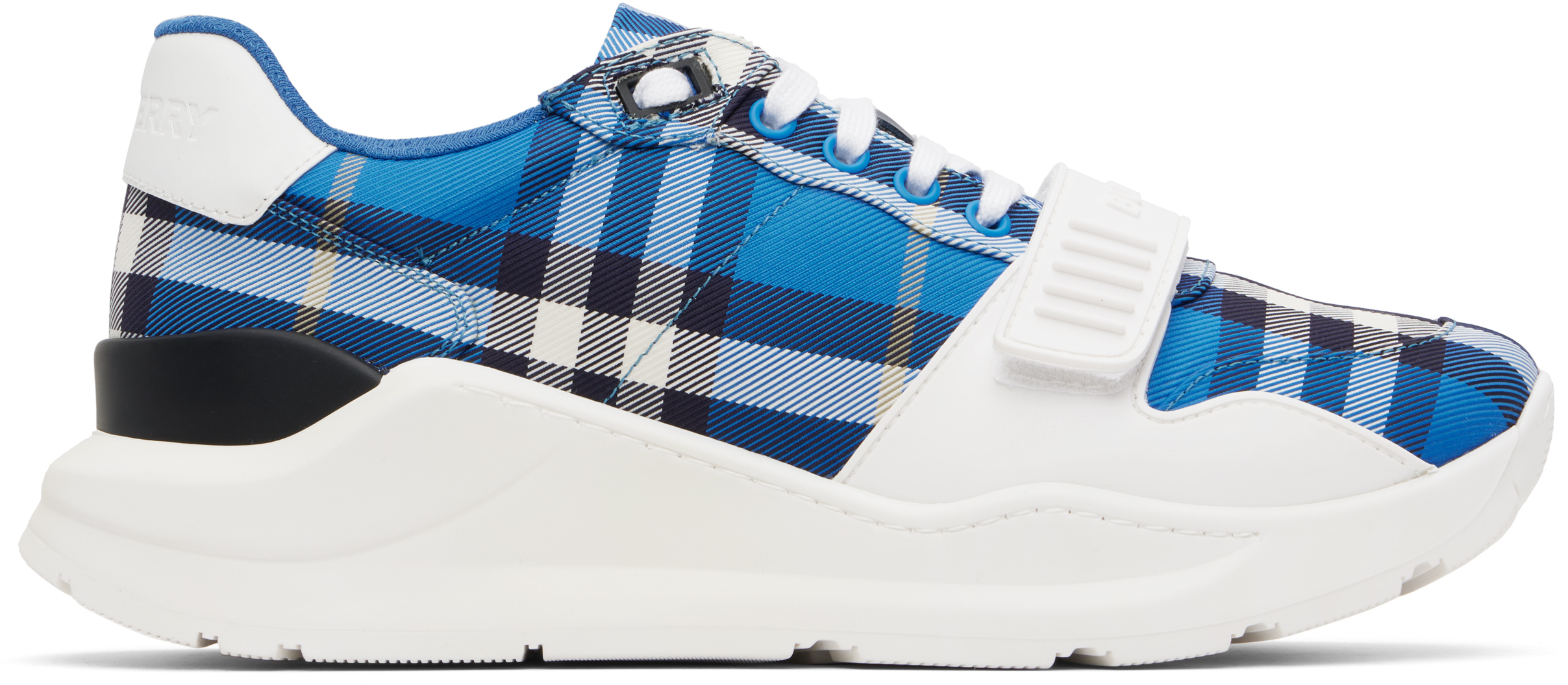 Burberry New Regis Vintage Check Sneakers In Multi