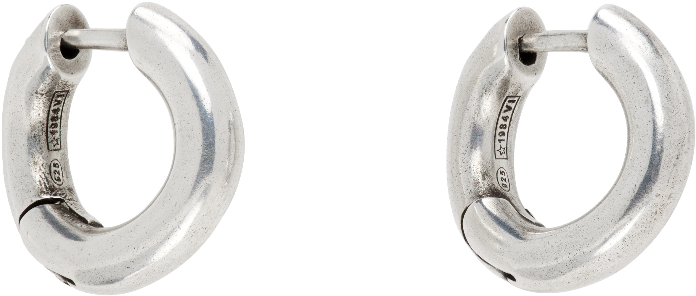 Ann Demeulemeester Mariela Anatomic Loop Earrings