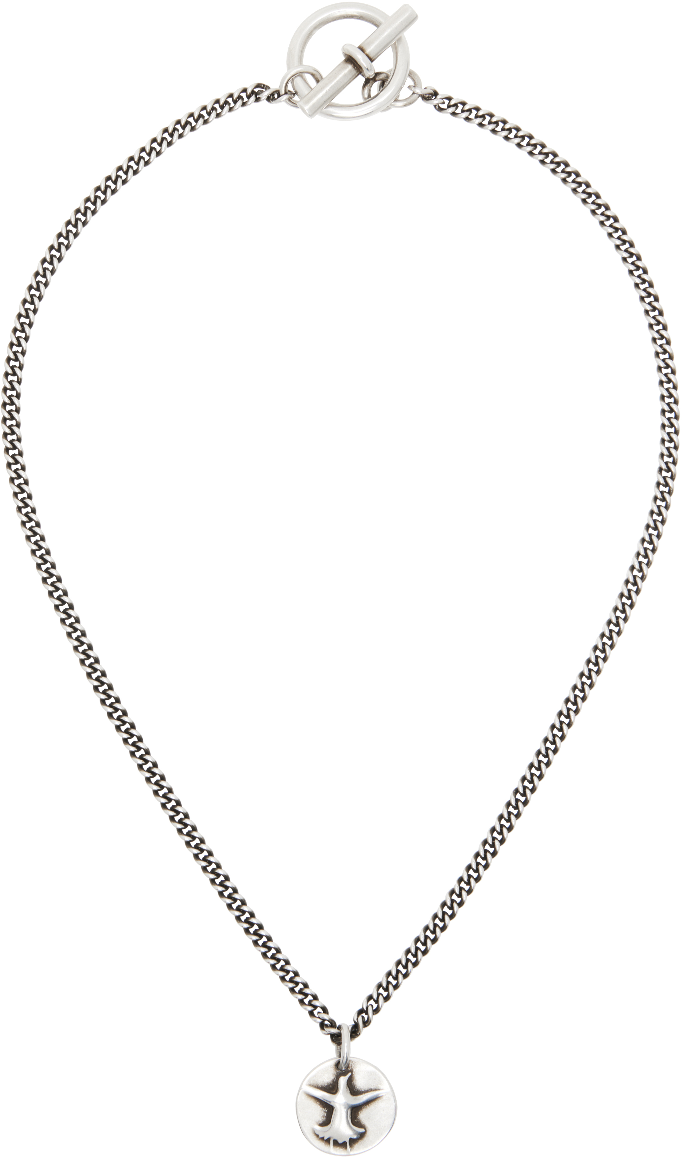 Ann Demeulemeester Tere Flying Bird Stacked Necklace