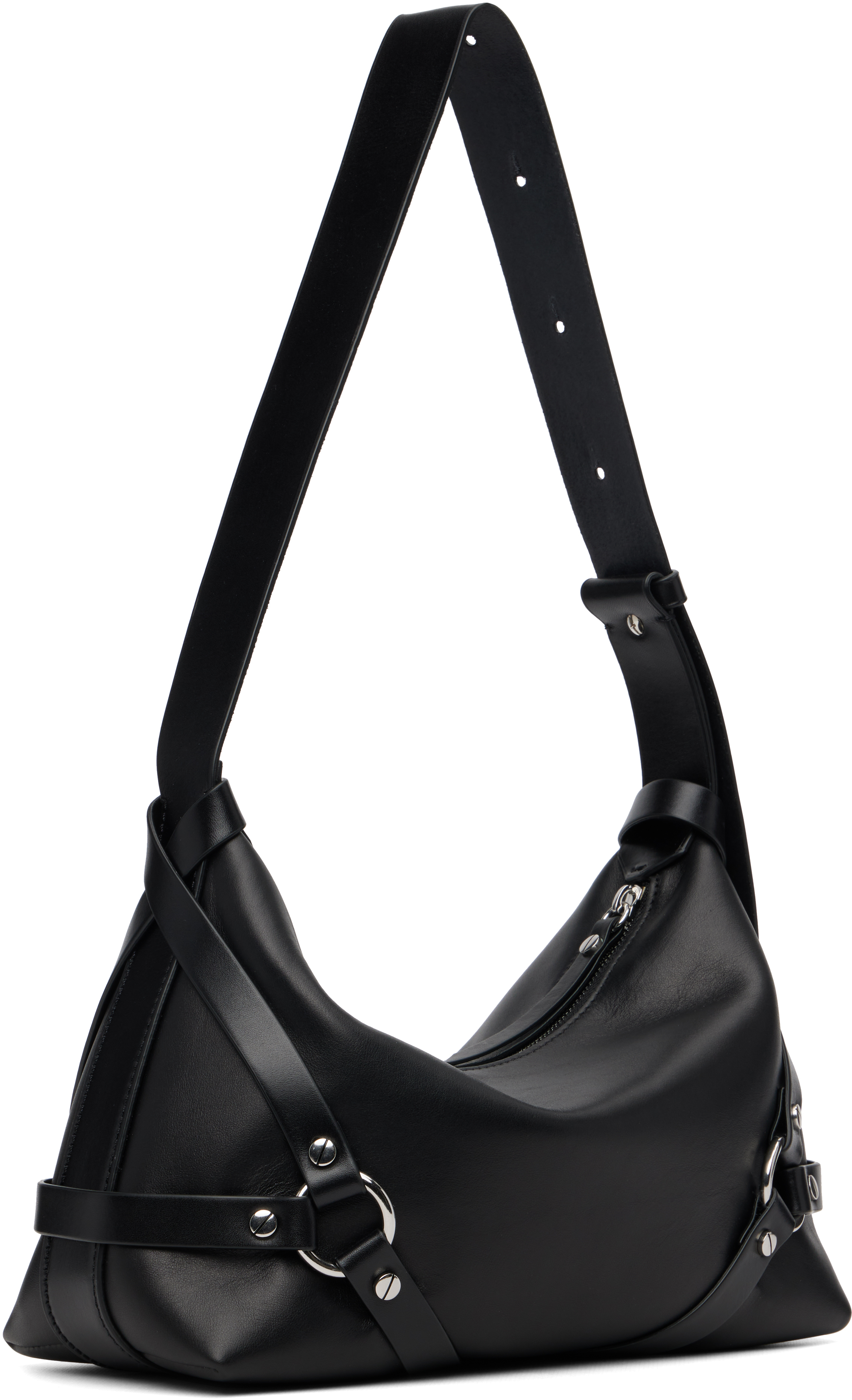 Ann Demeulemeester Black Tamar Small Shoulder Bag In Black