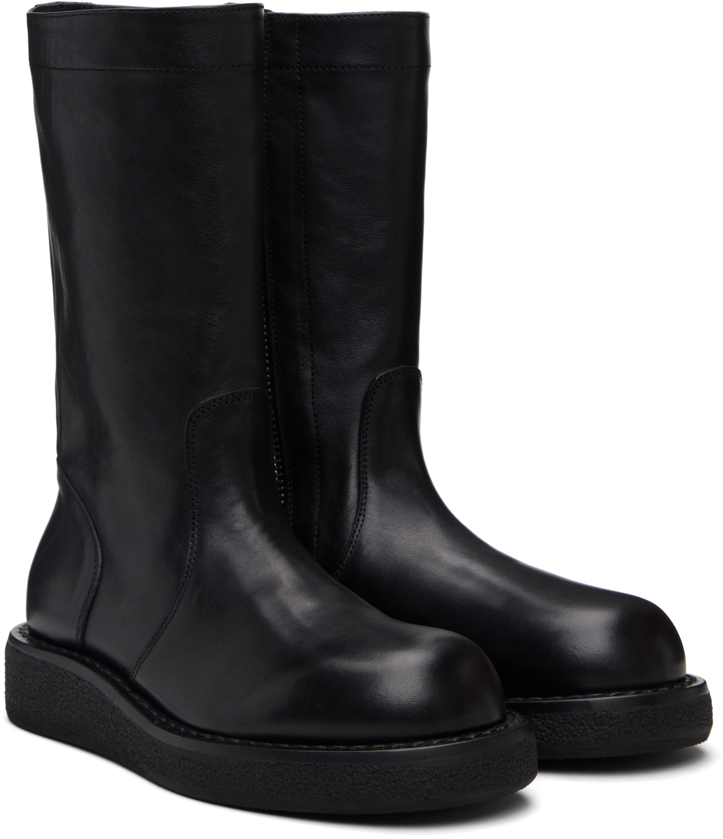 Ann Demeulemeester Black Kasi Boots In Black